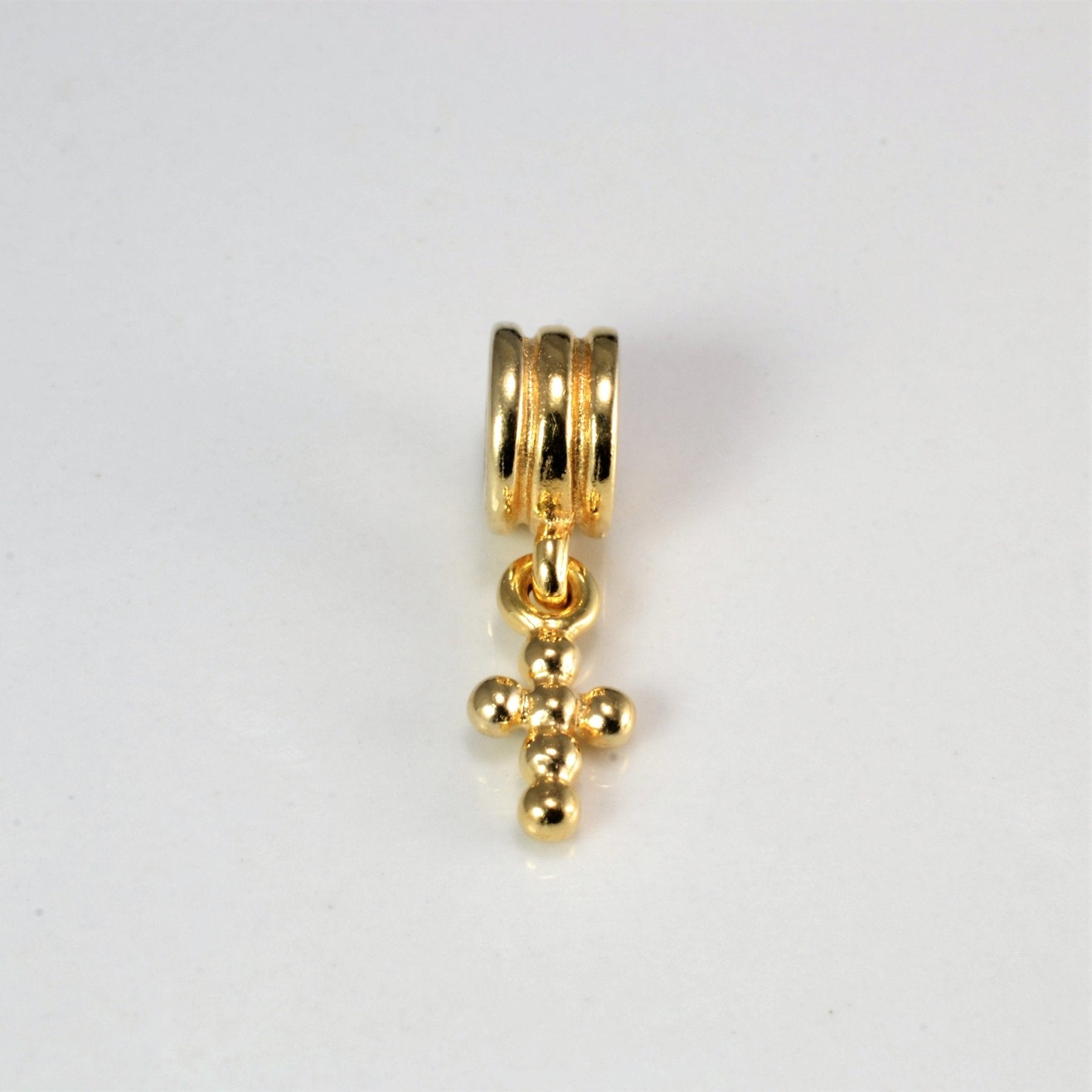 'Pandora' 14K Gold Cross Charm - 100 Ways