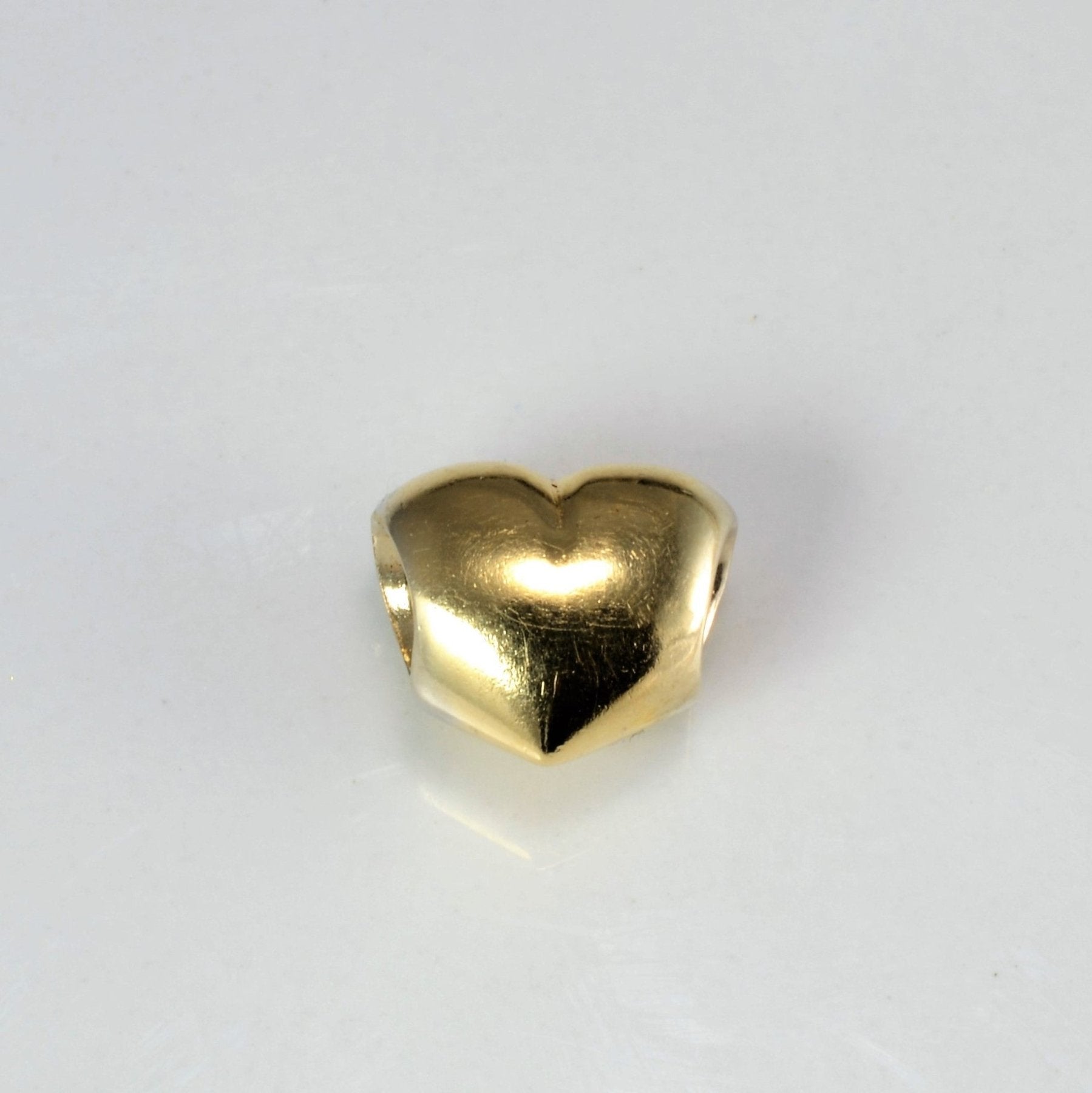 'Pandora' 14K Gold Heart Charm - 100 Ways