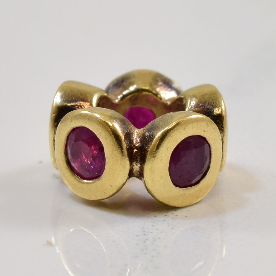 'Pandora' Ruby Lights Spacer Charm | 0.70ctw | - 100 Ways