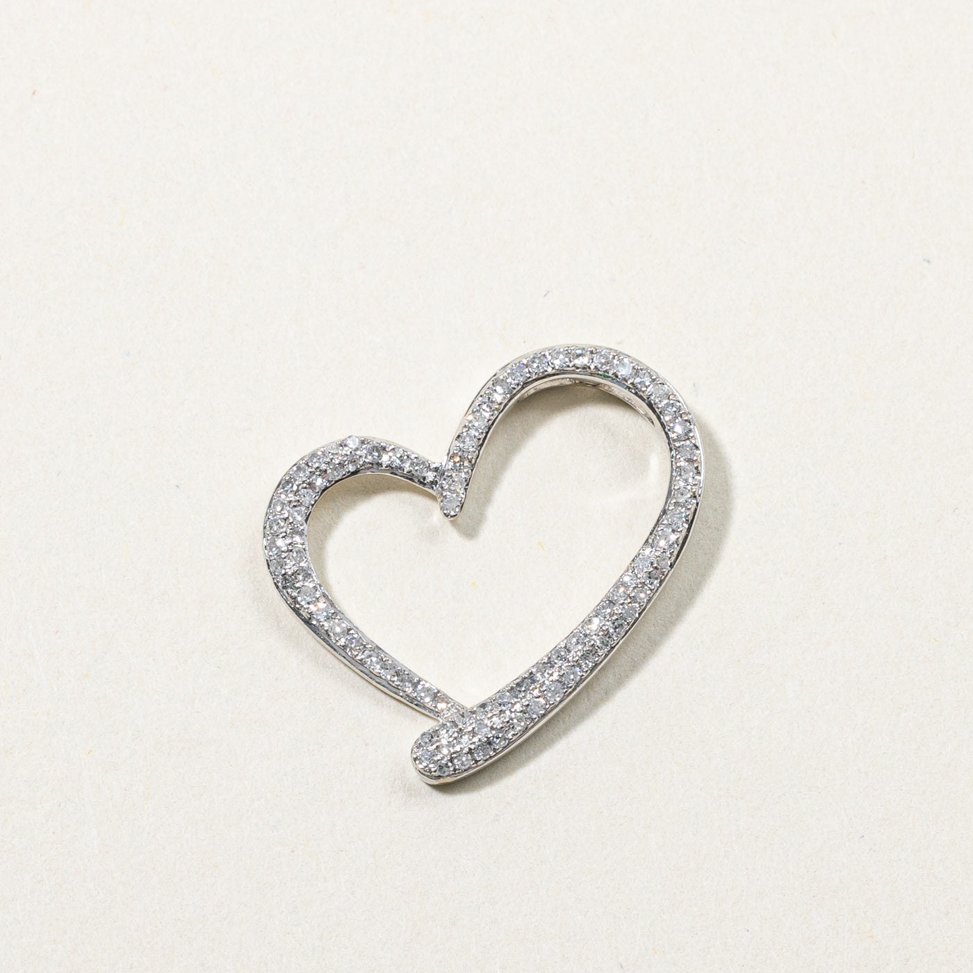 Diamond Heart Pendant | 0.46ctw |
