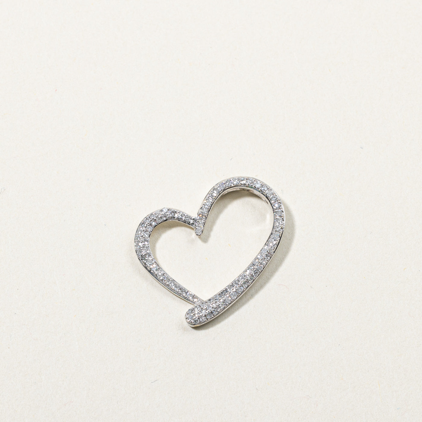 Diamond Heart Pendant | 0.46ctw |