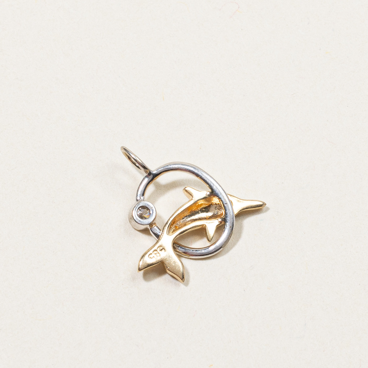 Dolphin Diamond Pendant | 0.03ct |