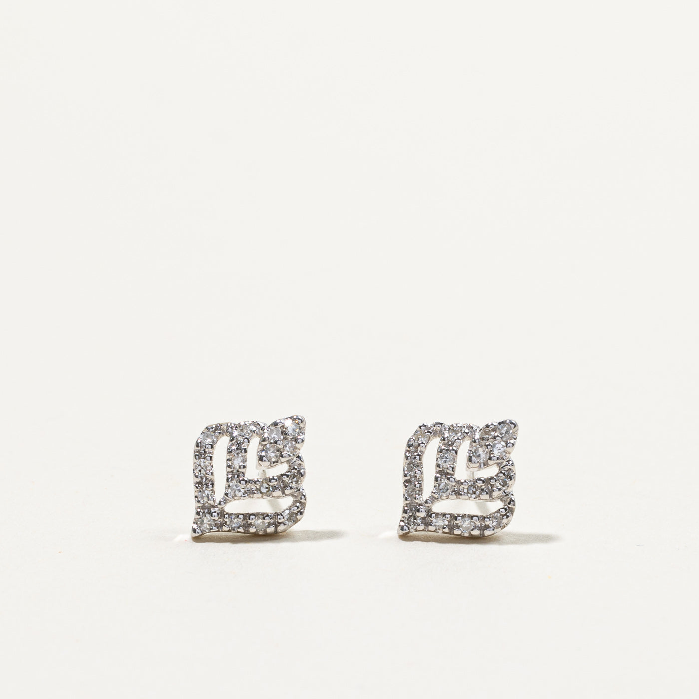 Cluster Set Diamond Stud Earrings | 0.20ctw |