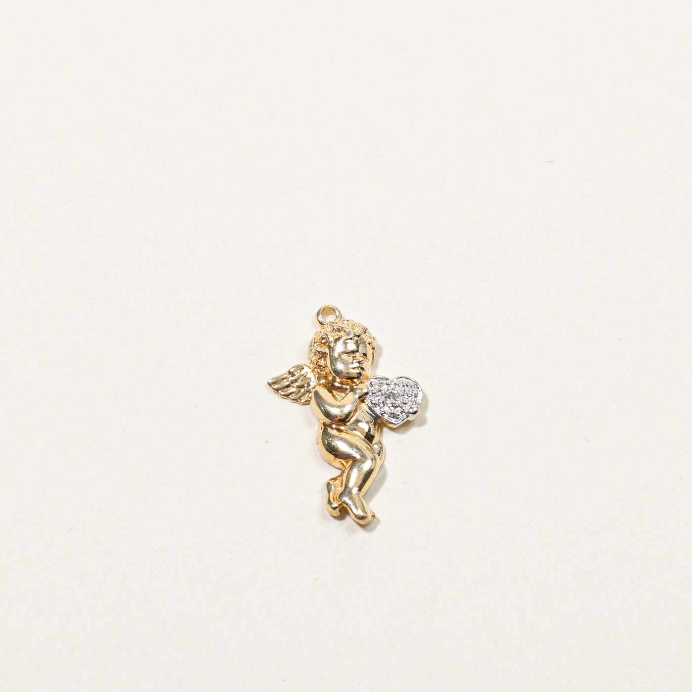 Diamond Angel Pendant | 0.01ct |