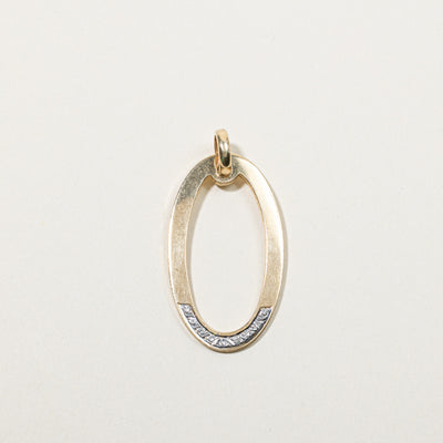 Diamond Oval Pendant | 0.13ctw |