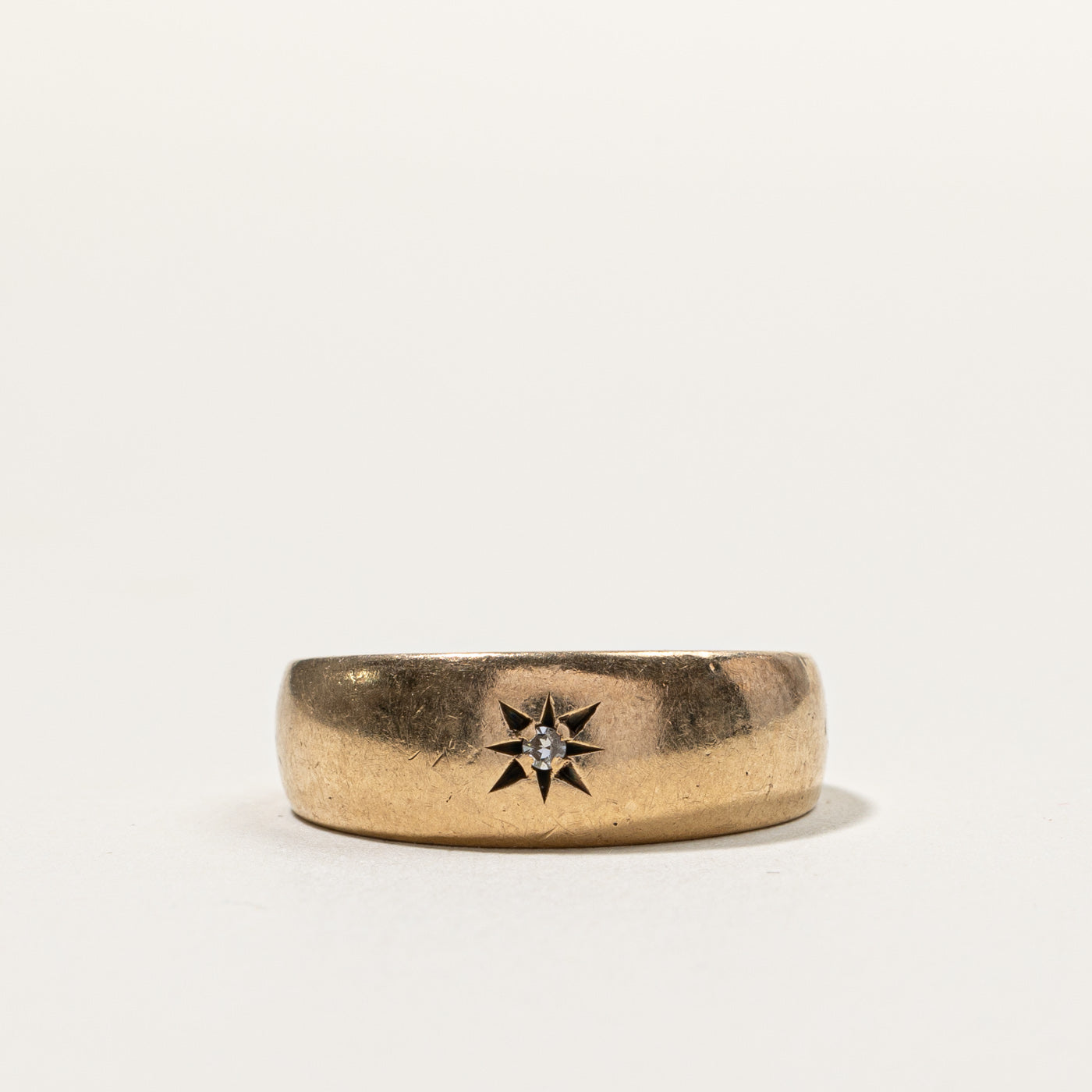 1986 Birmingham Starburst Diamond Band | 0.02ct | SZ 6.75 |
