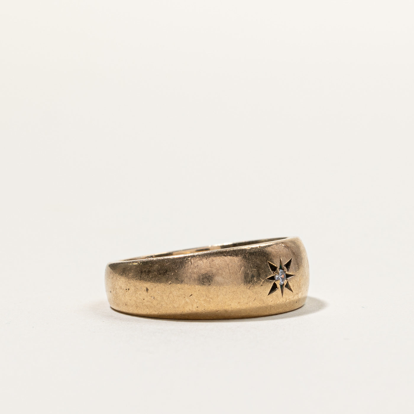 1986 Birmingham Starburst Diamond Band | 0.02ct | SZ 6.75 |