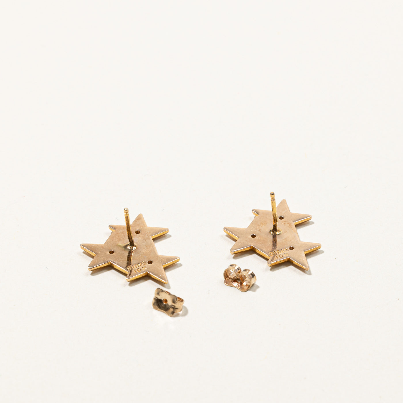 Diamond Star Earrings | 0.06ctw |
