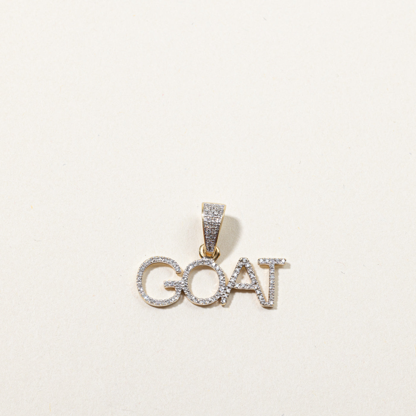 Diamond GOAT Pendant | 0.20ctw |