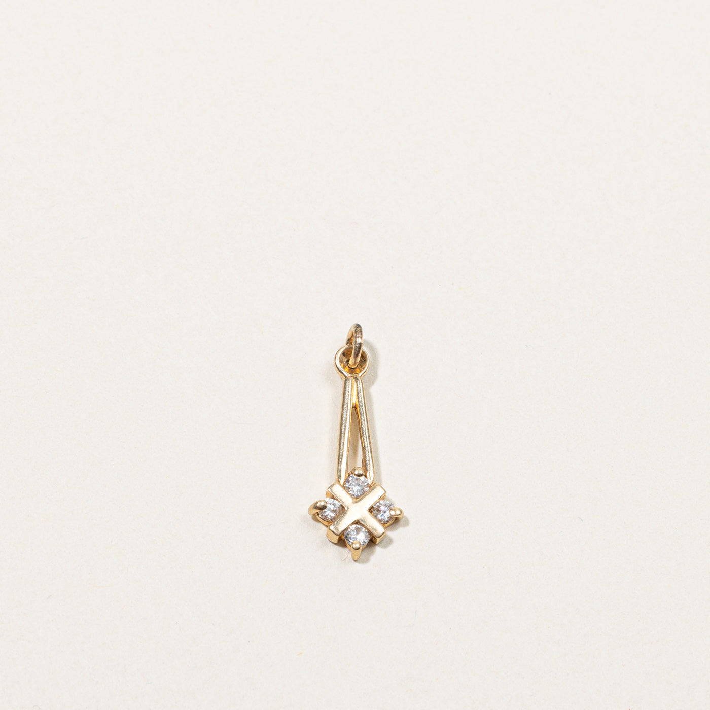 Diamond Stick Pendant | 0.10ctw |