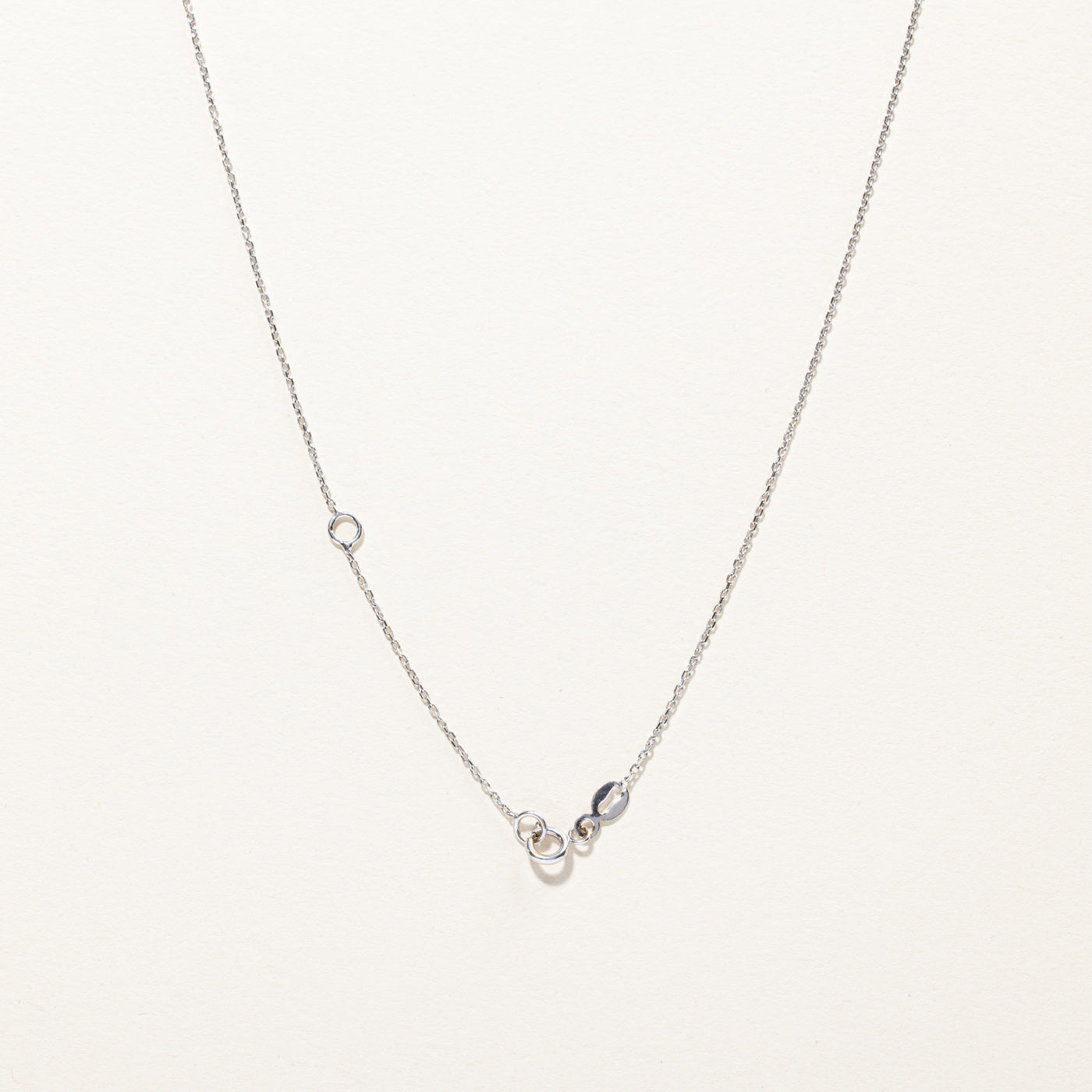 Diamond Bow Necklace | 0.02ctw | 18"|