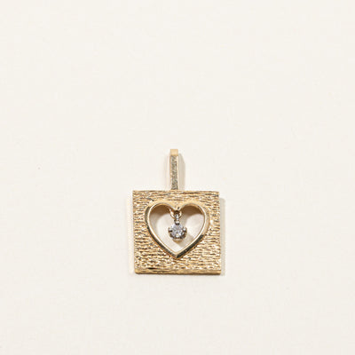 Diamond Heart Pendant | 0.04ct |