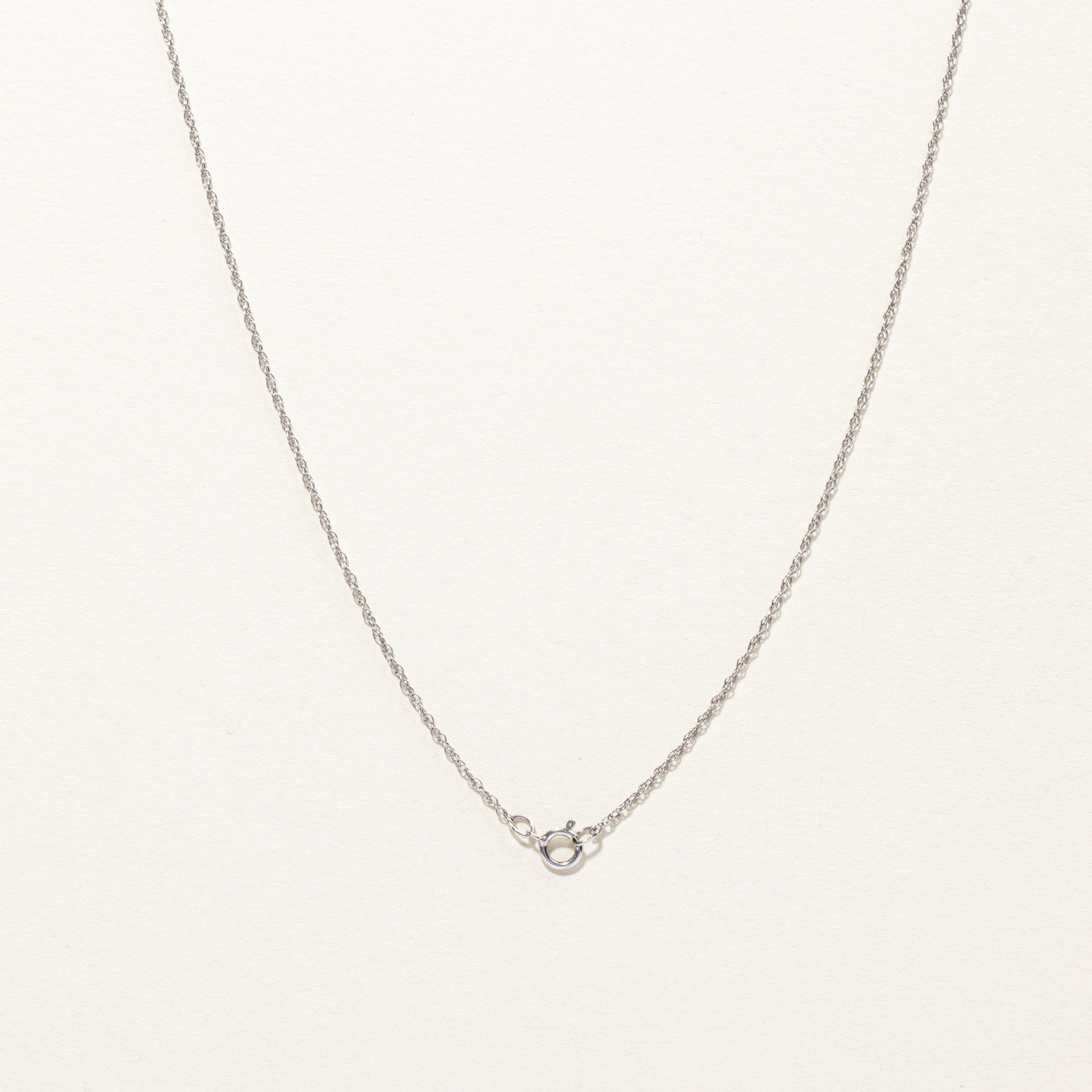 Diamond M Letter Pendant Necklace | 0.06ctw | 18"|
