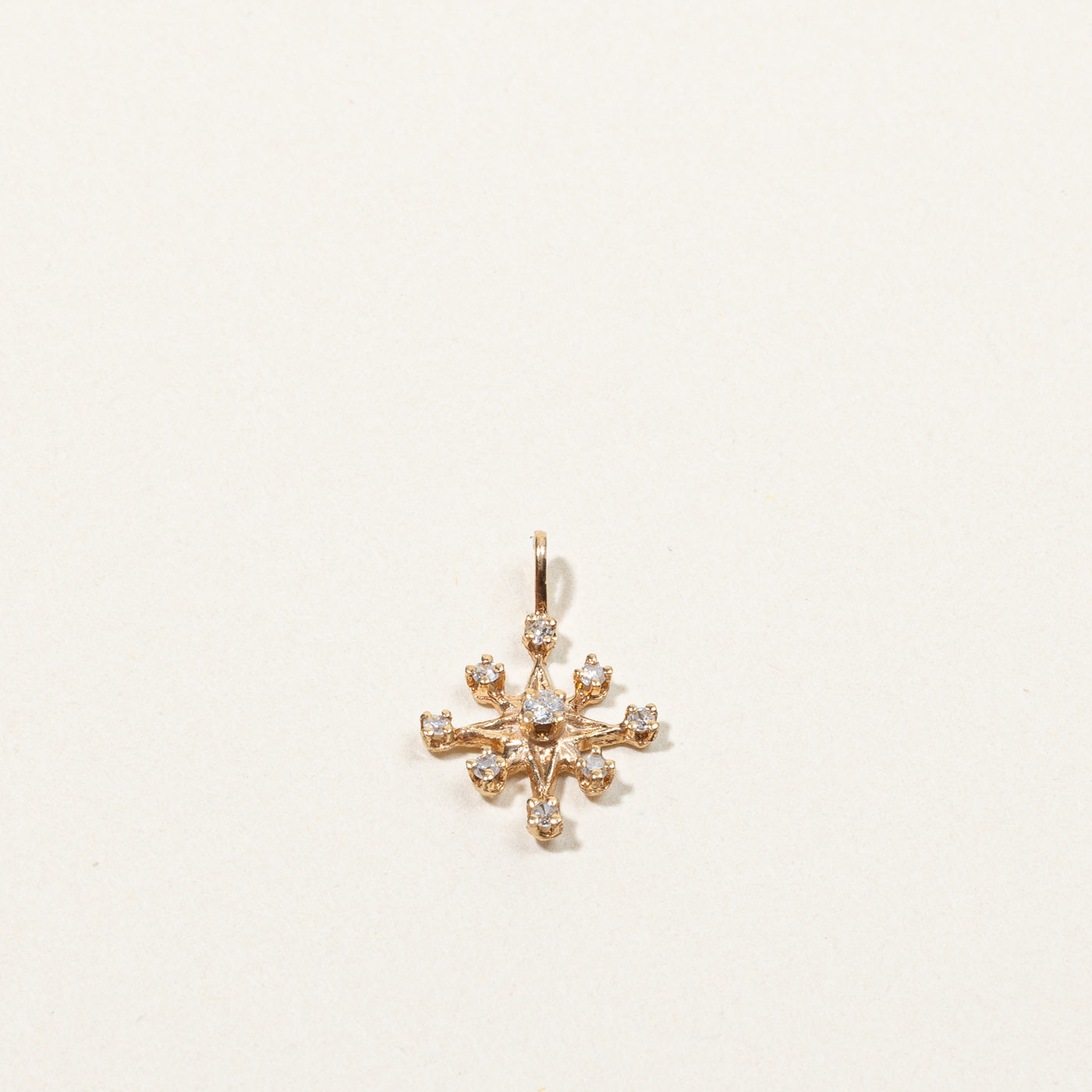 Diamond Star Pendant | 0.10ctw |