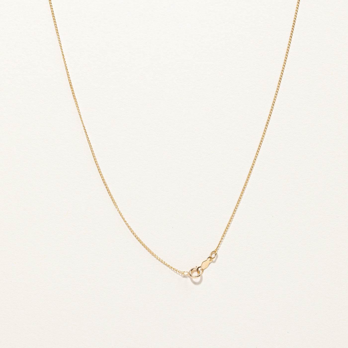 Solitaire Diamond Gold Round Locket | 0.02ct | 18"|