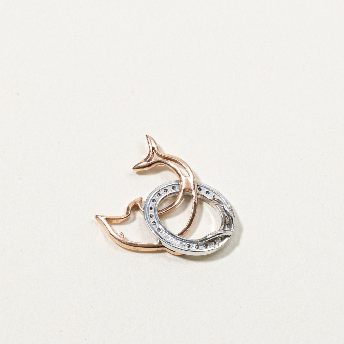 Diamond Dolphin Pendant | 0.22ctw |