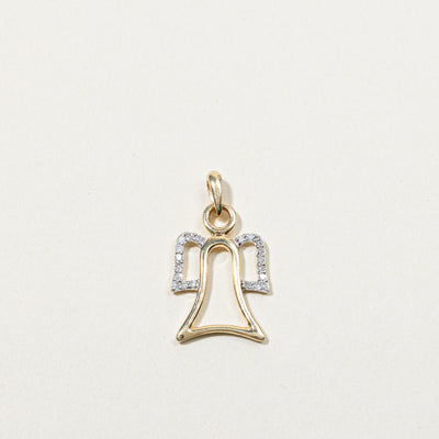 Diamond Angel Pendant | 0.10ctw |