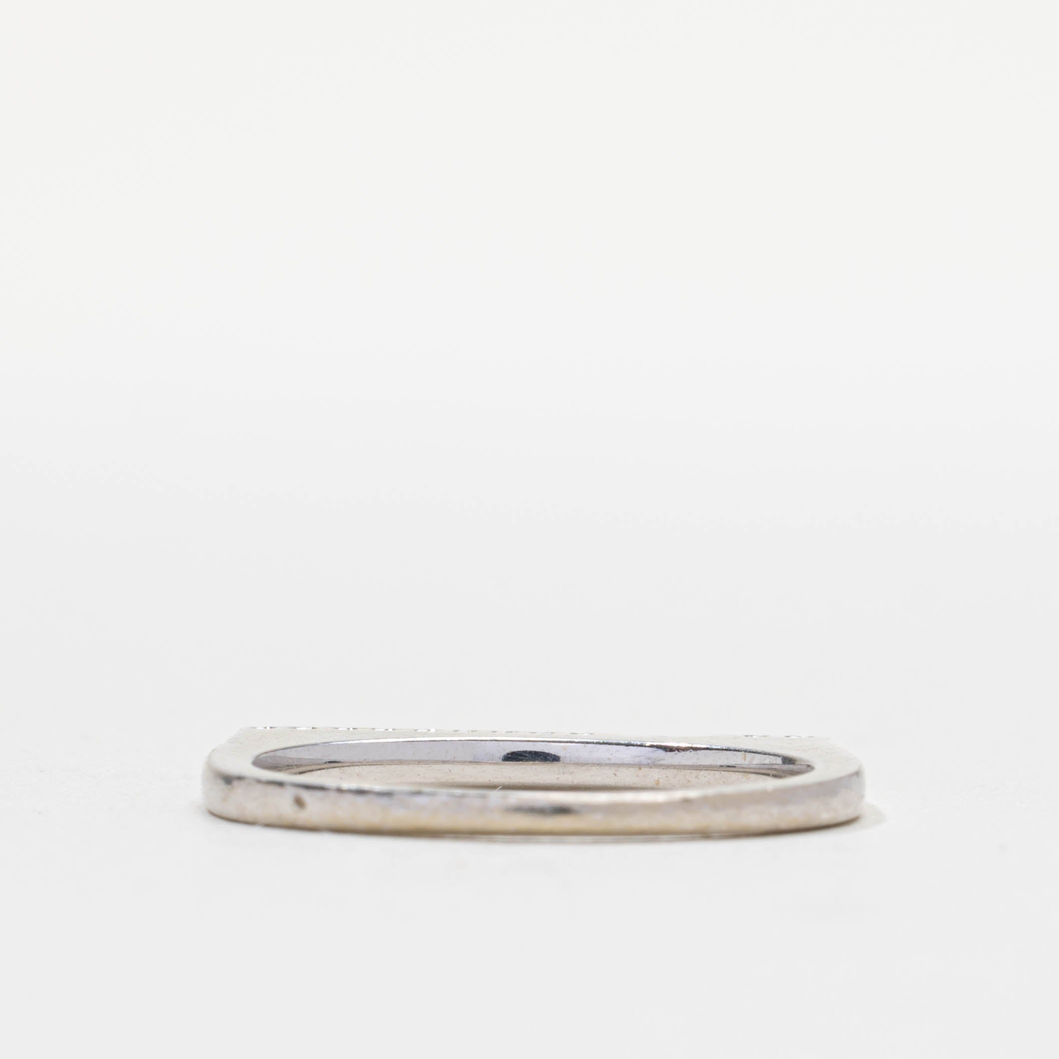 14k Sapphire & Diamond Squared Off Ring | 1.70mm | SZ 6.25