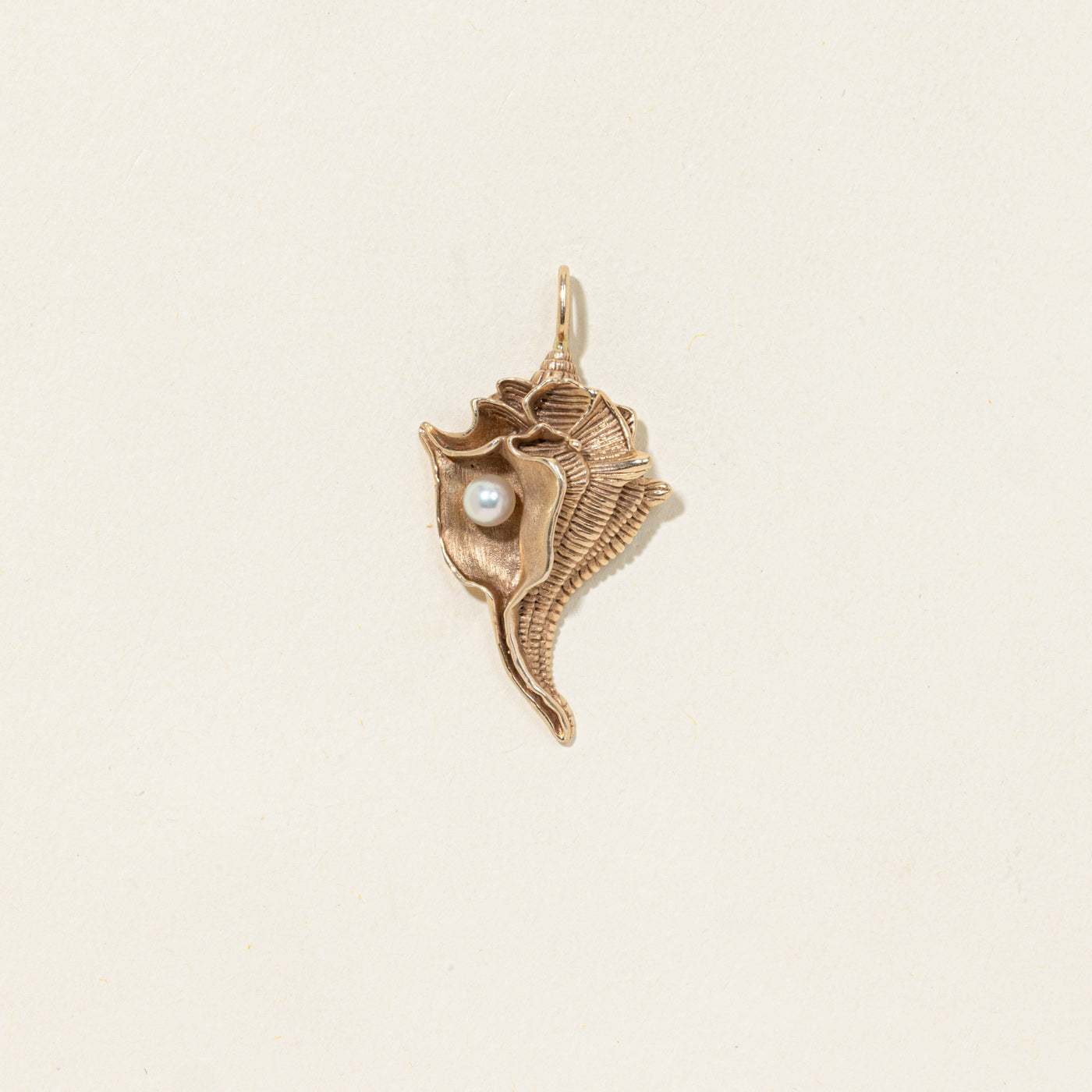 Pearl Conch Shell Pendant