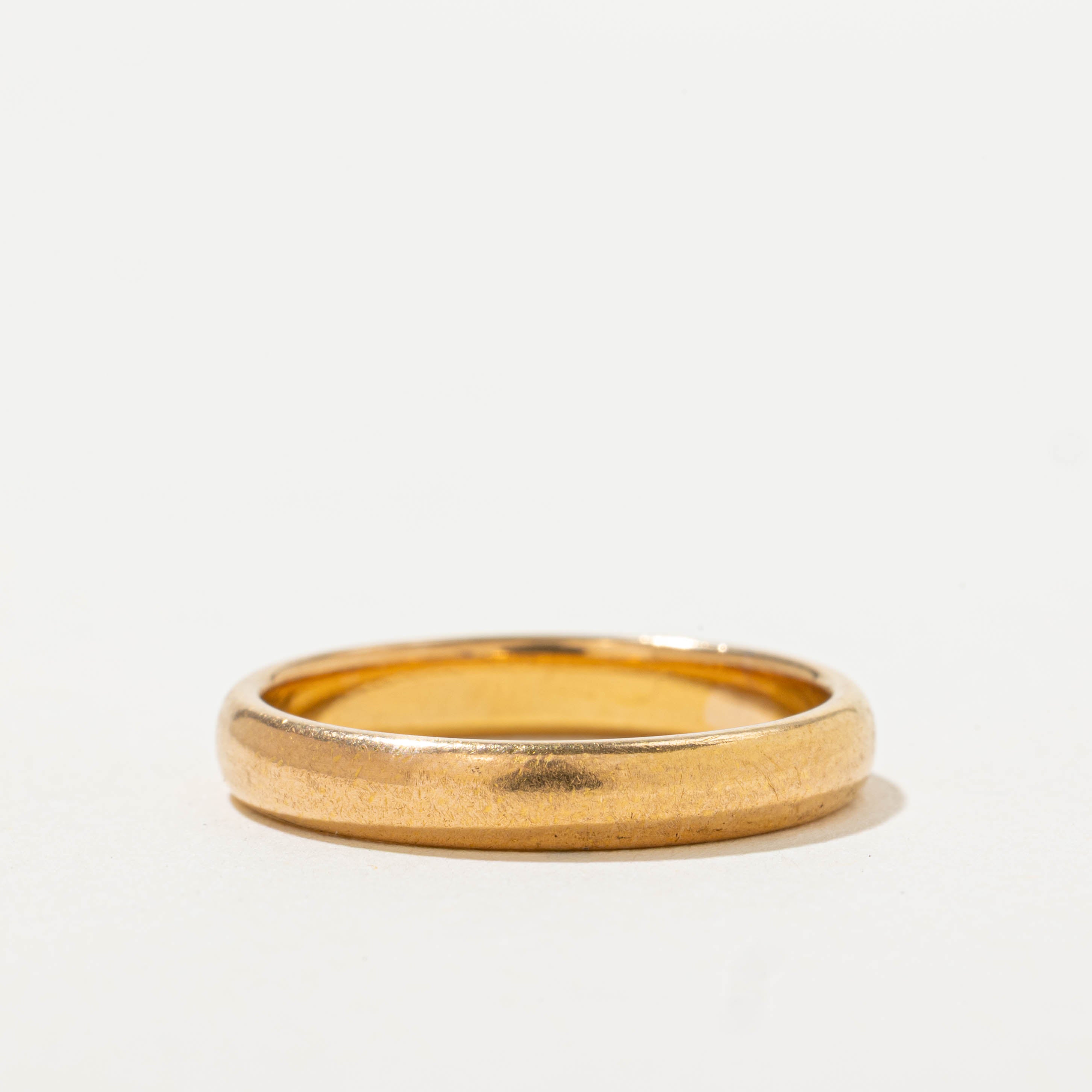 1930 Birmingham 22k Yellow Gold Band | 3.30mm | SZ 7