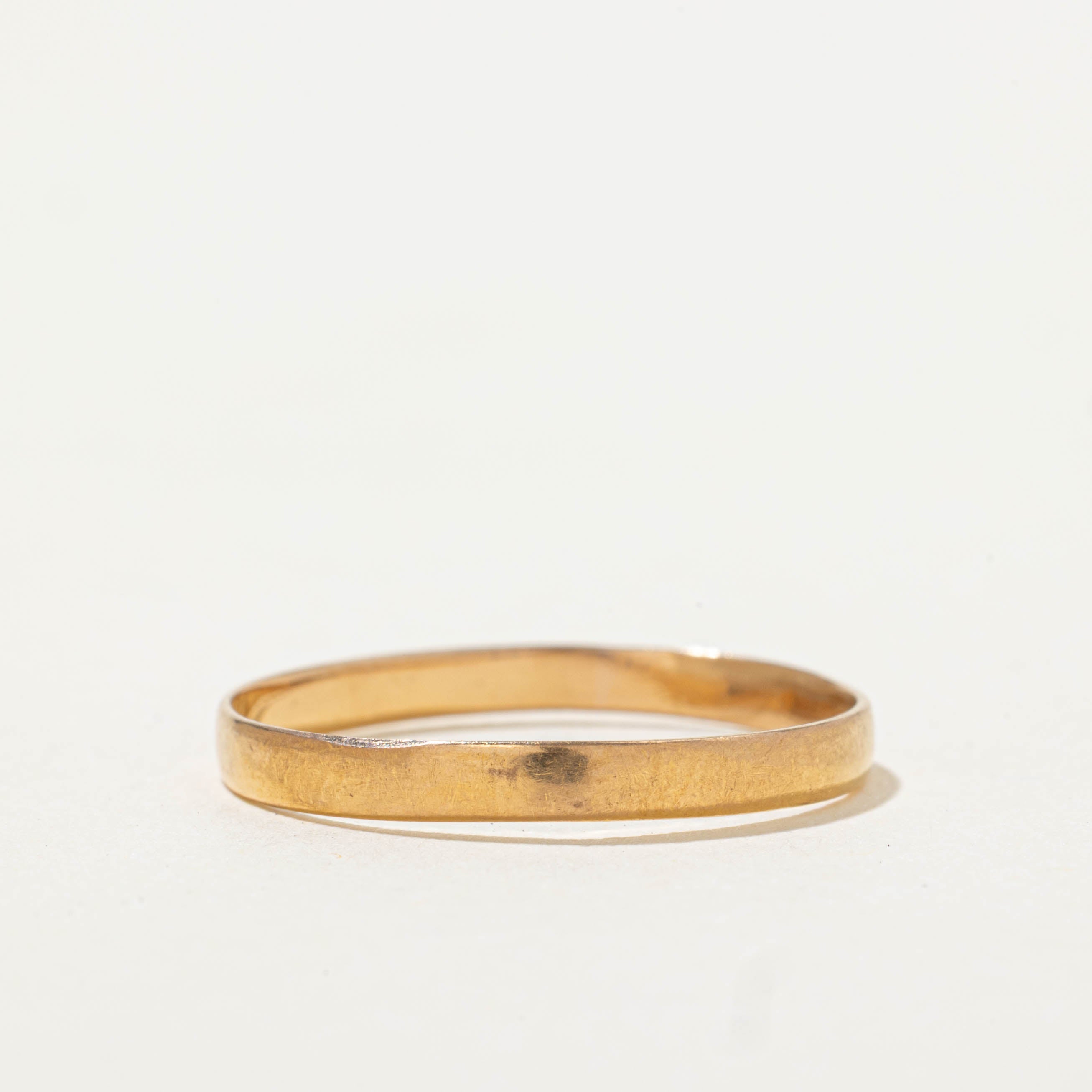 1902 Birmingham 22k Yellow Gold Band | 2.15mm | SZ 6.5