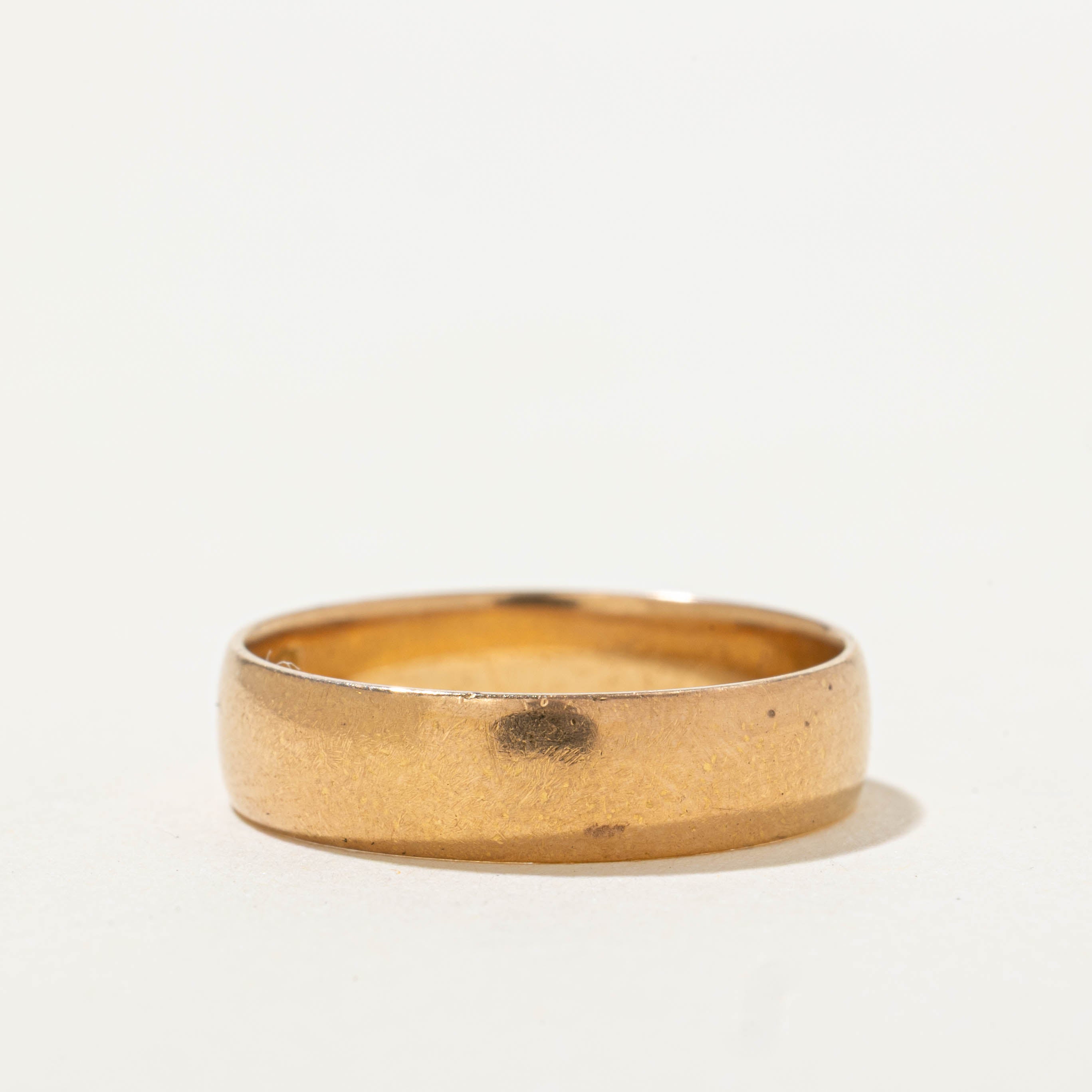 1908 Birmingham 22k Yellow Gold Band | 4.60mm | SZ 6.75