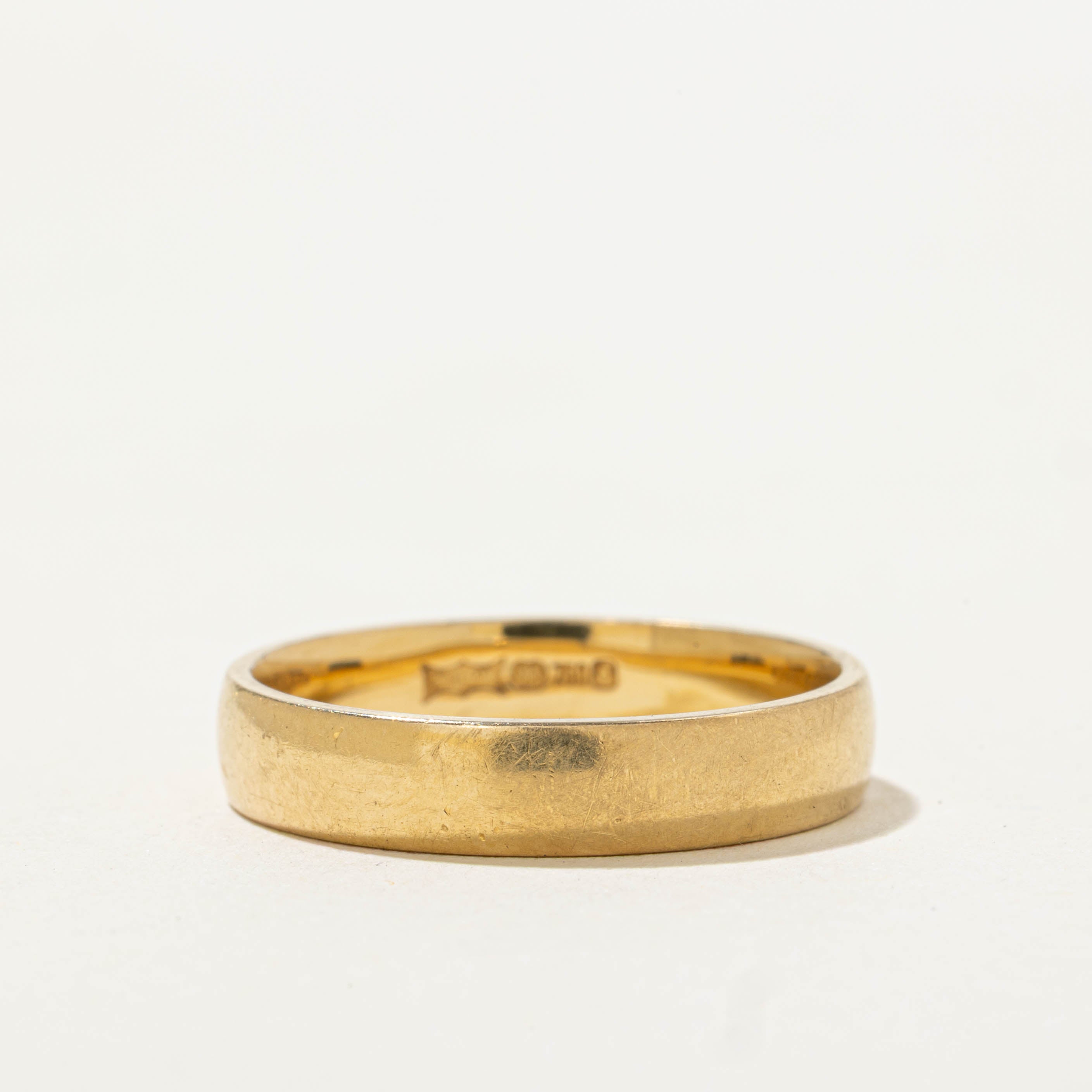 London Yellow Gold Band | 4.00mm | SZ 7