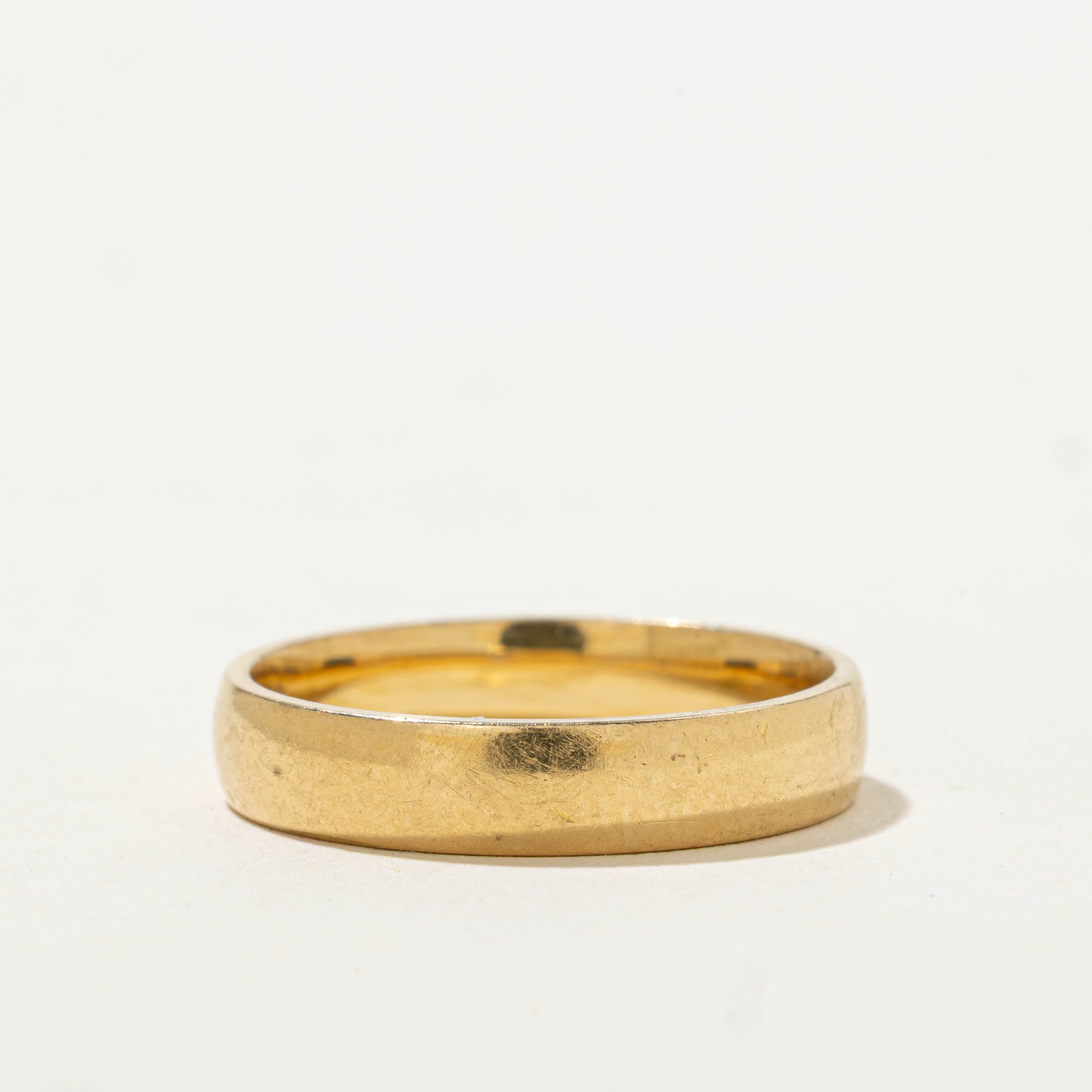 London Yellow Gold Band | 4.00mm | SZ 7