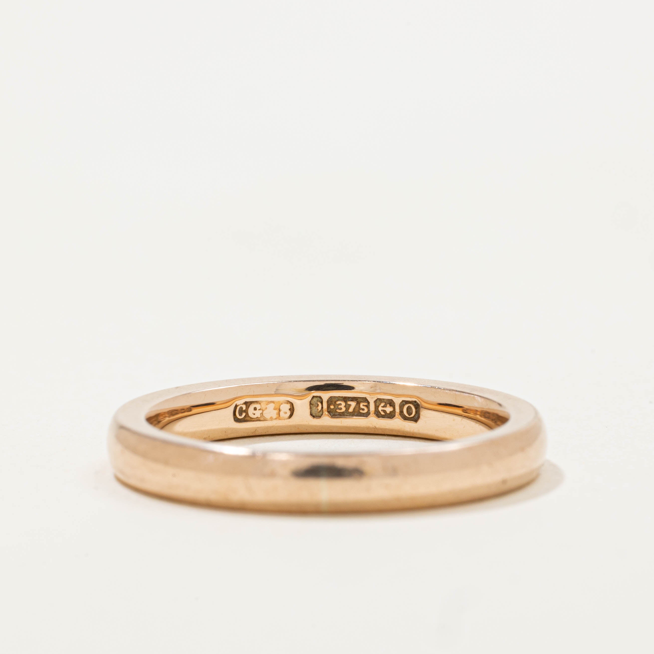 1938 Birmingham Yellow Gold Band | 2.85mm | SZ 6.5