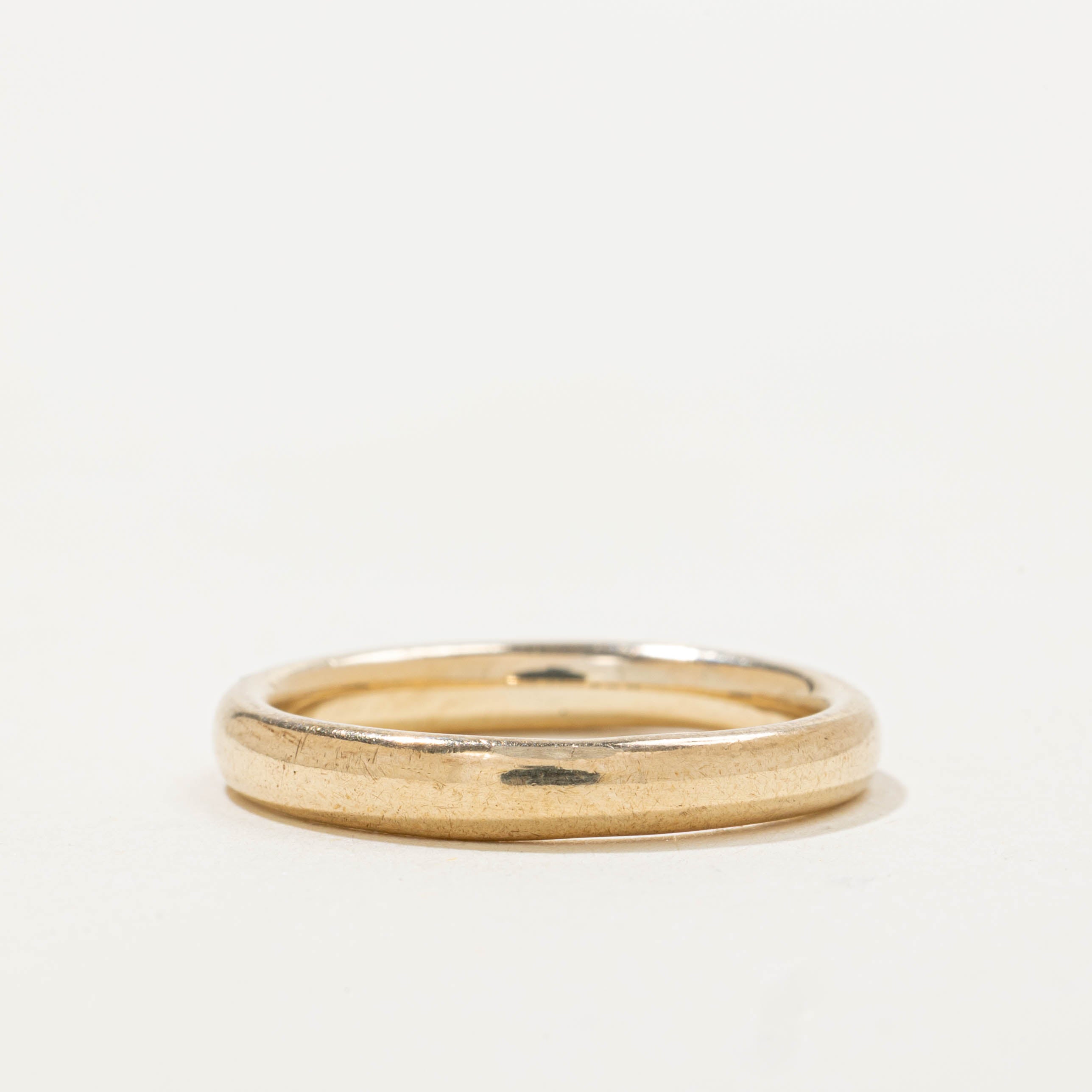 1942 London UK Wartime Utility Wedding Band | 2.95mm | SZ 5.5