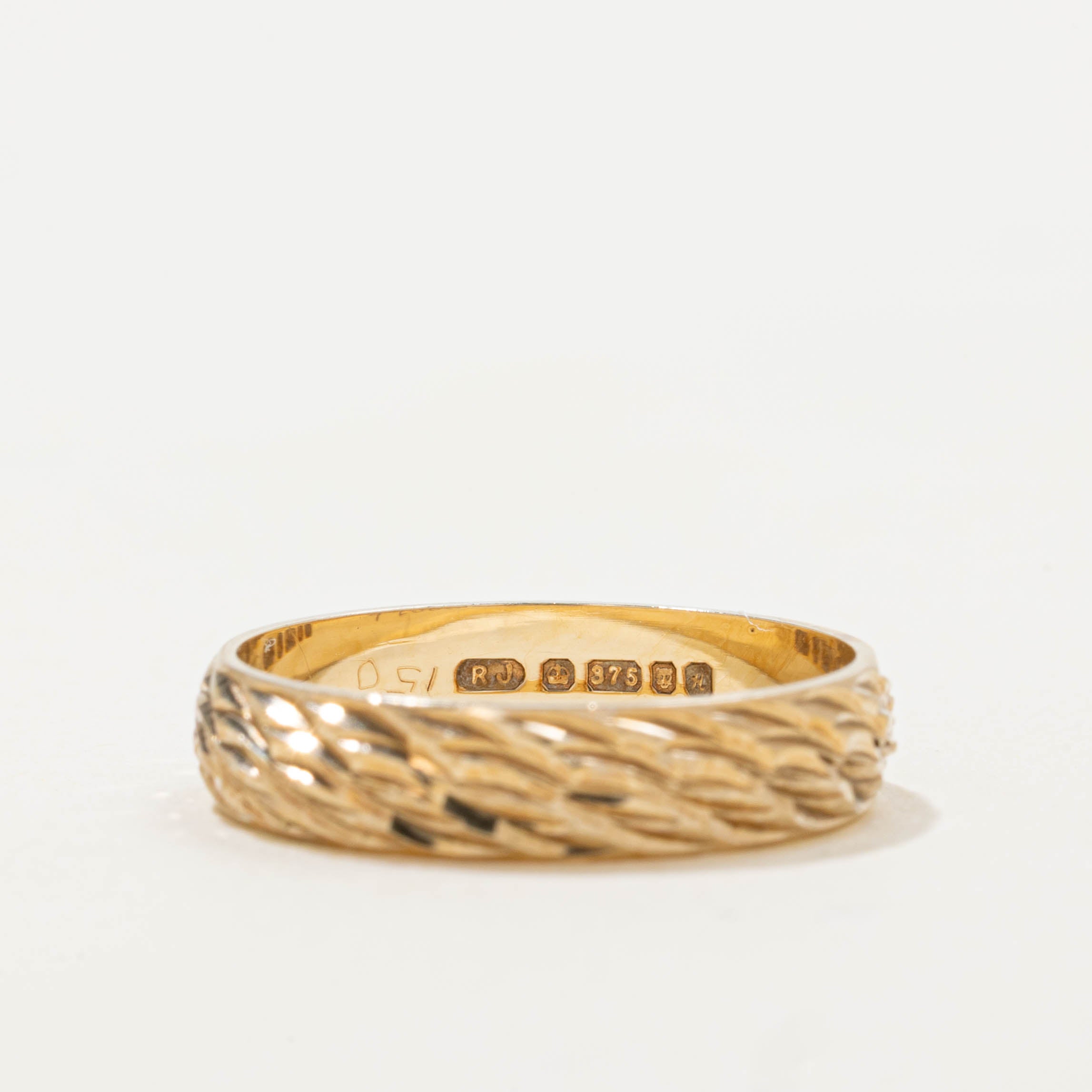 1982 London UK Braided Band | SZ 5.75