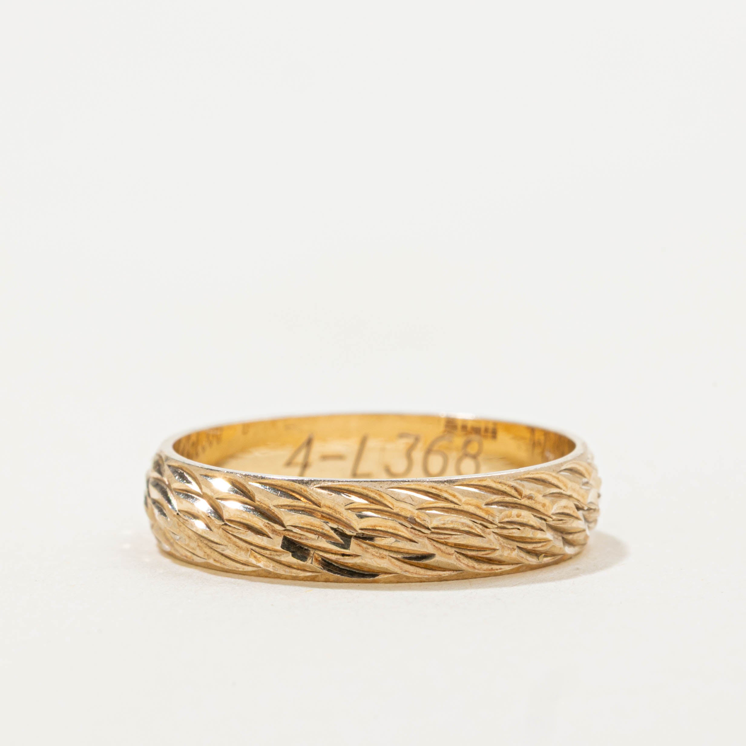 1982 London UK Braided Band | SZ 5.75