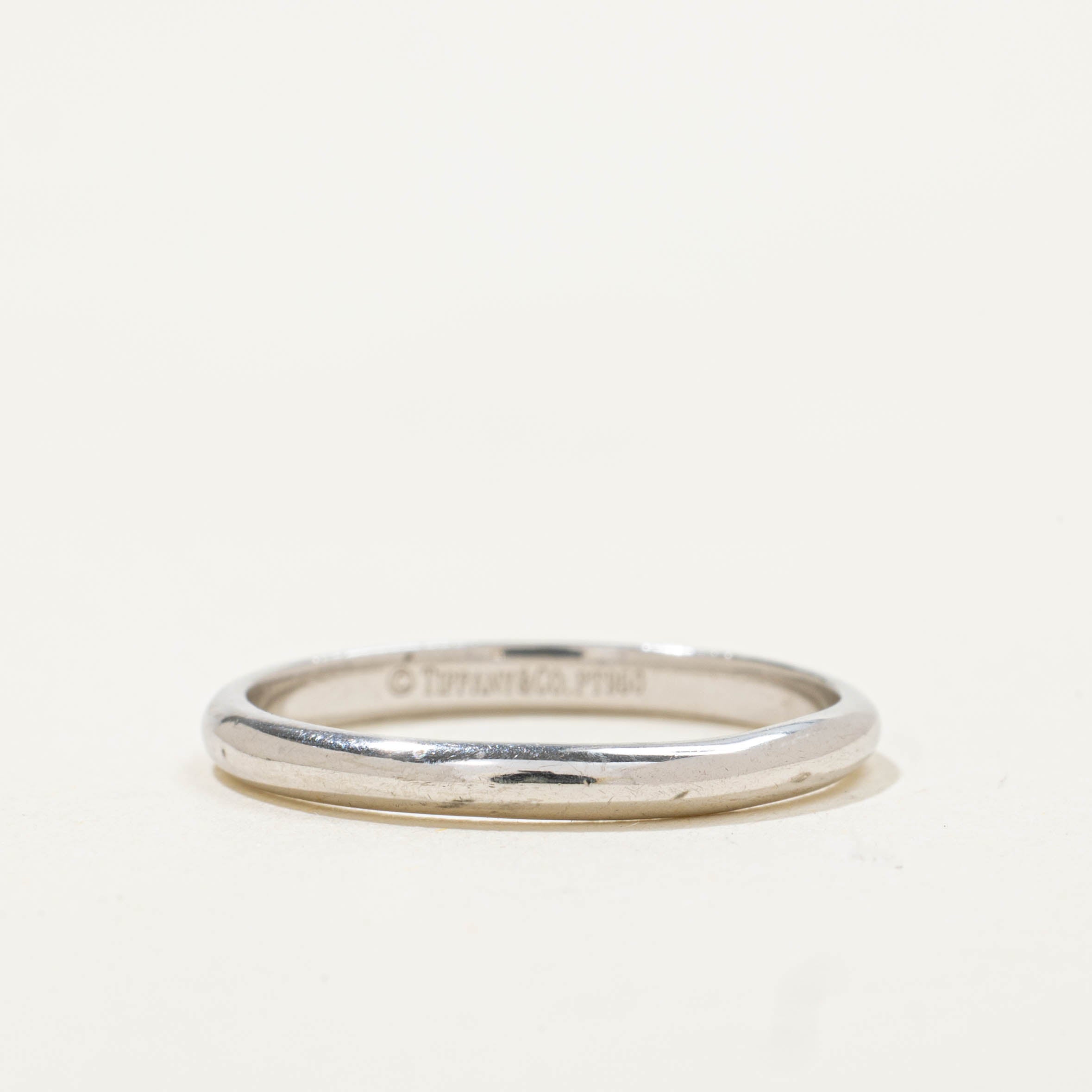 ‘Tiffany & Co’ Tiffany Forever Wedding Band Ring | 2.00mm | SZ 5