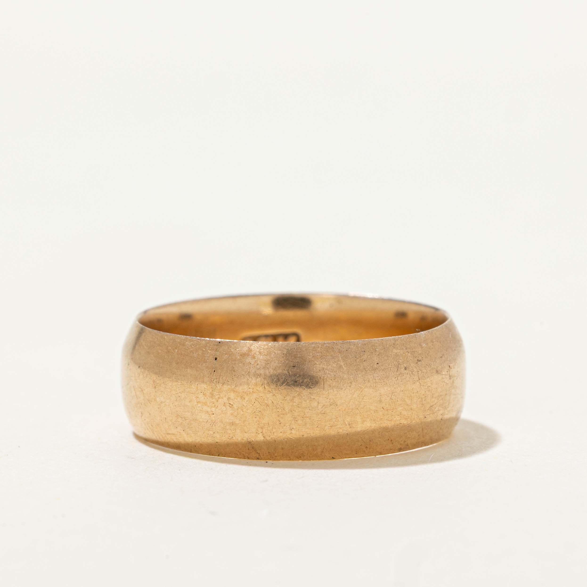 Vintage Canadian Pseudo Hallmarked Band | 6.30mm | SZ 6.25