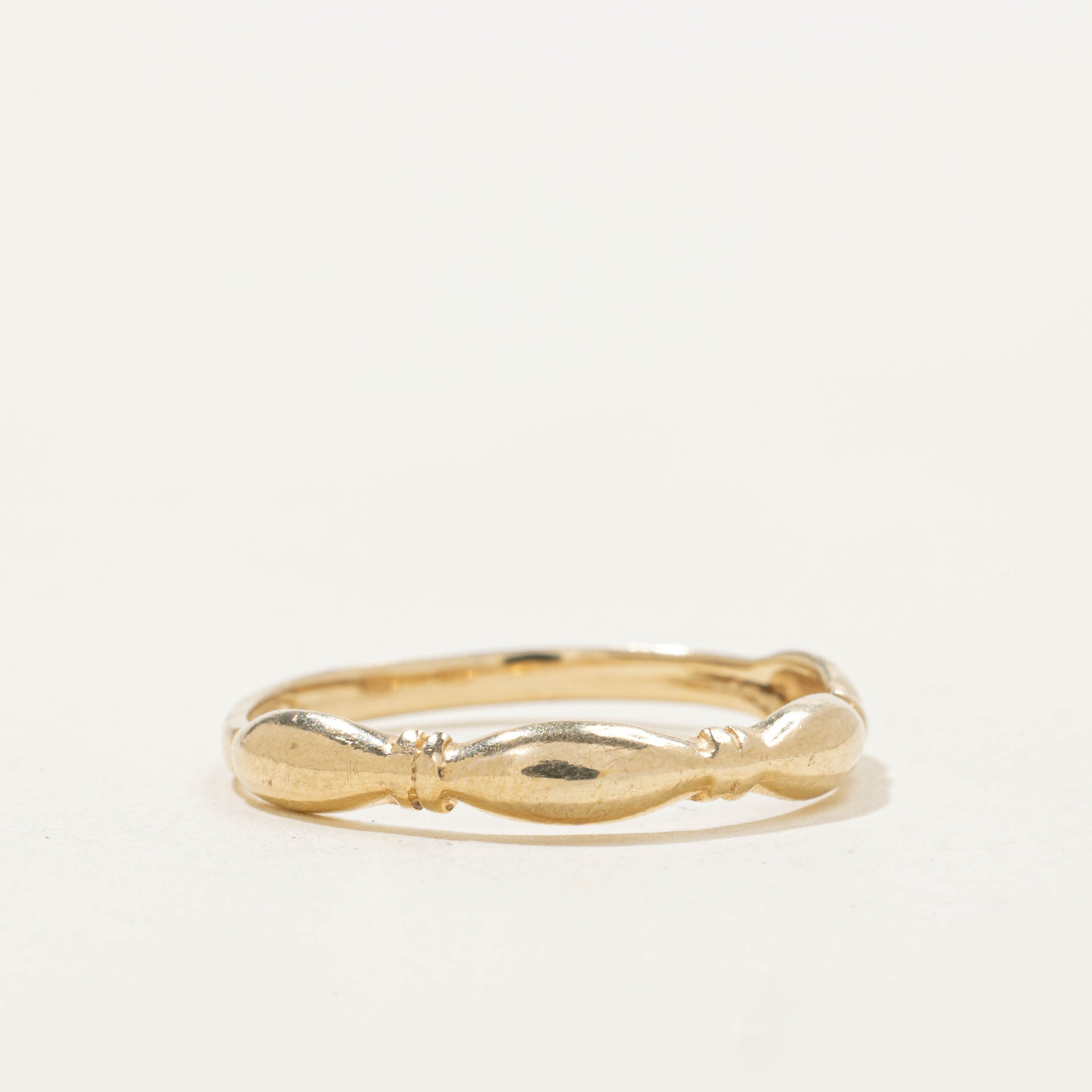10k Yellow Gold Marquise Band | 3.10mm | SZ 7.5