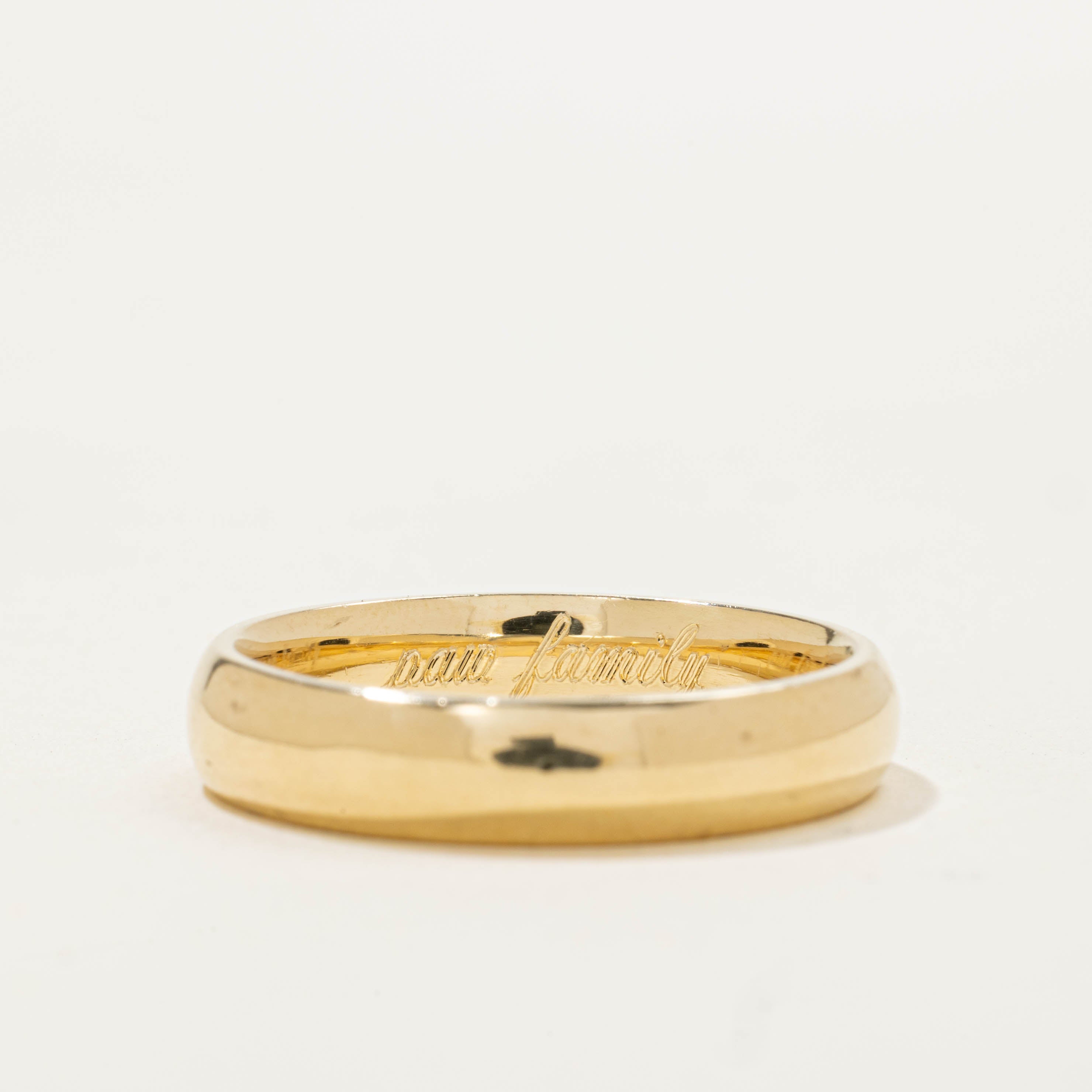 18k Yellow Gold Plain Band | 5.00mm | SZ 11