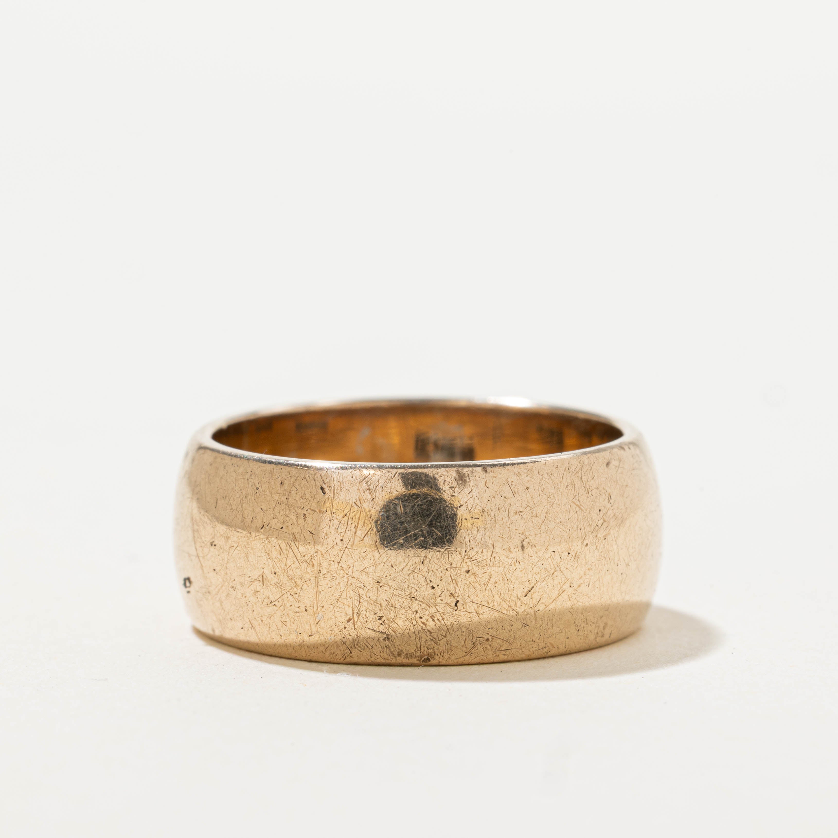 1963 Birmingham UK Thick Band | 8.95mm | SZ 8.5