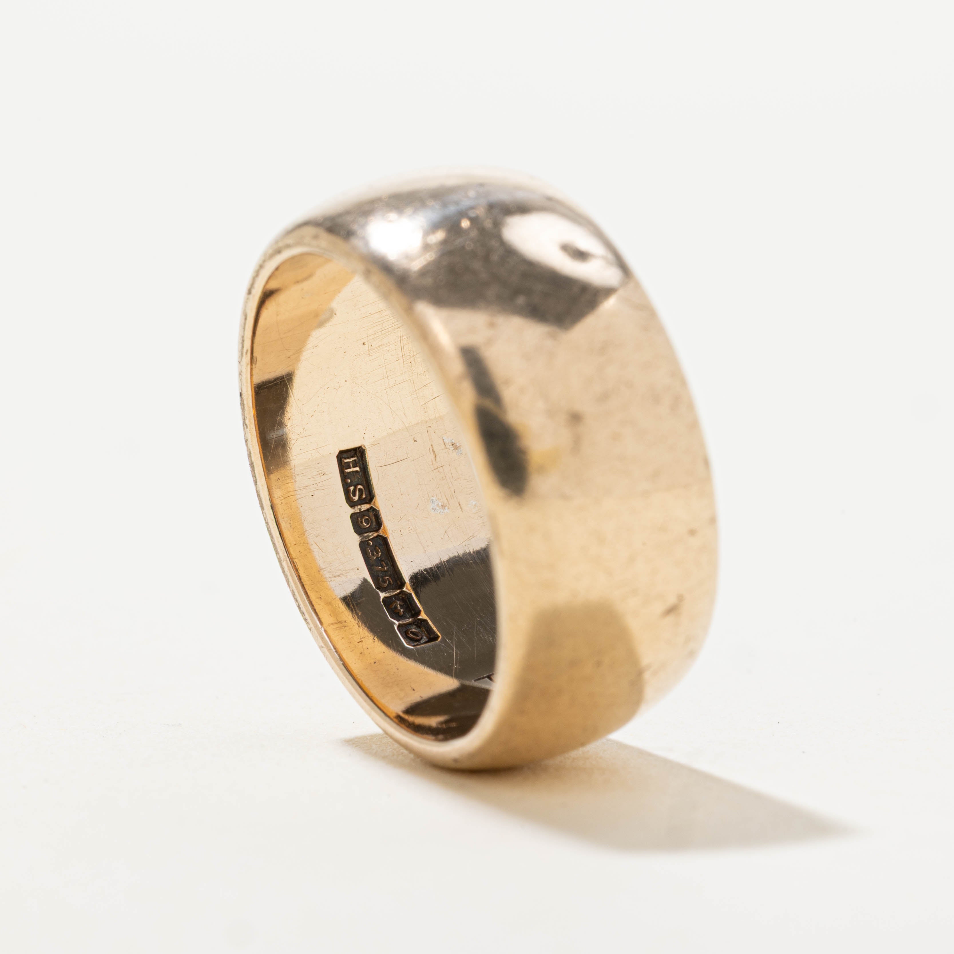 1963 Birmingham UK Thick Band | 8.95mm | SZ 8.5