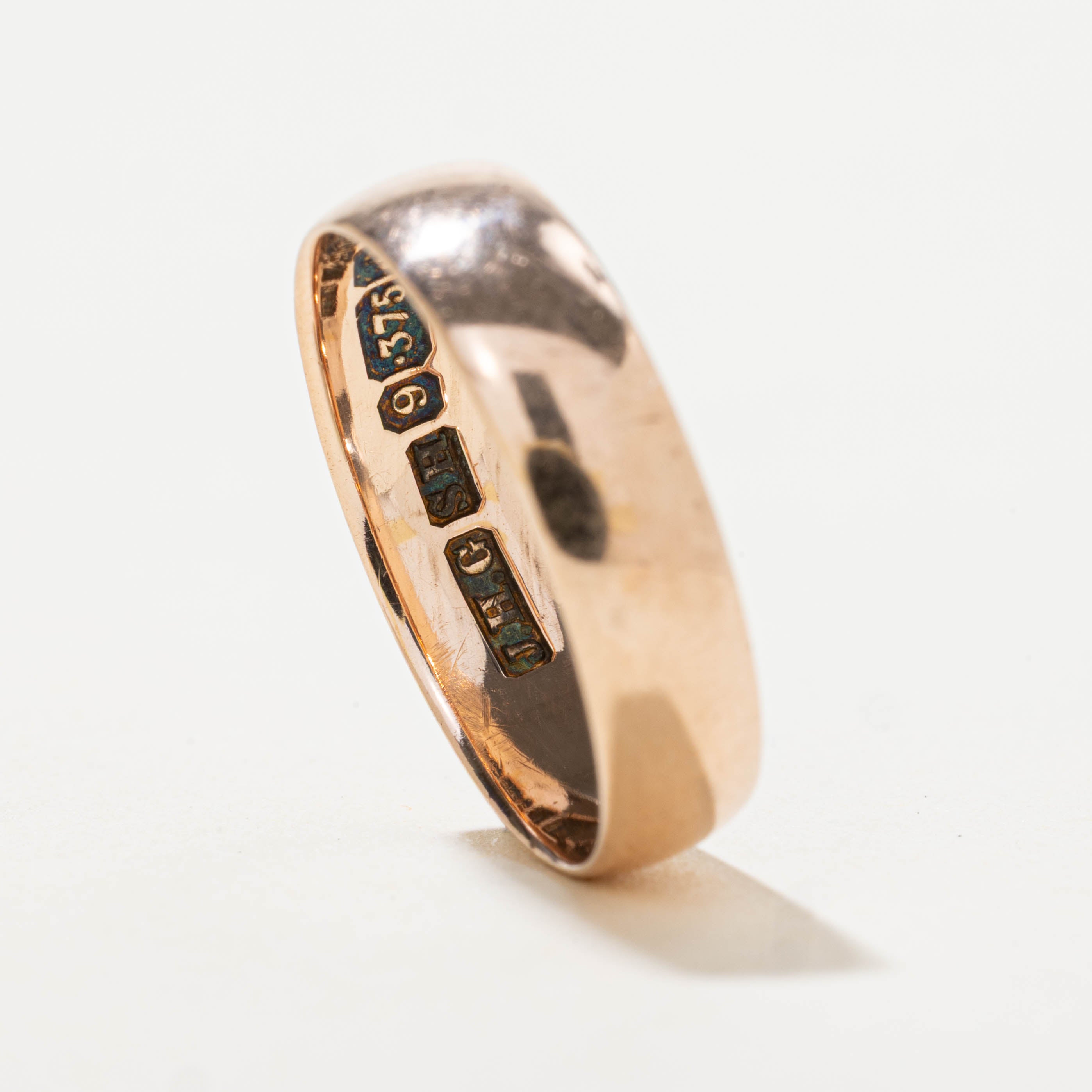 1895 Birmingham UK Rose Gold Band | 4.80mm | SZ 7