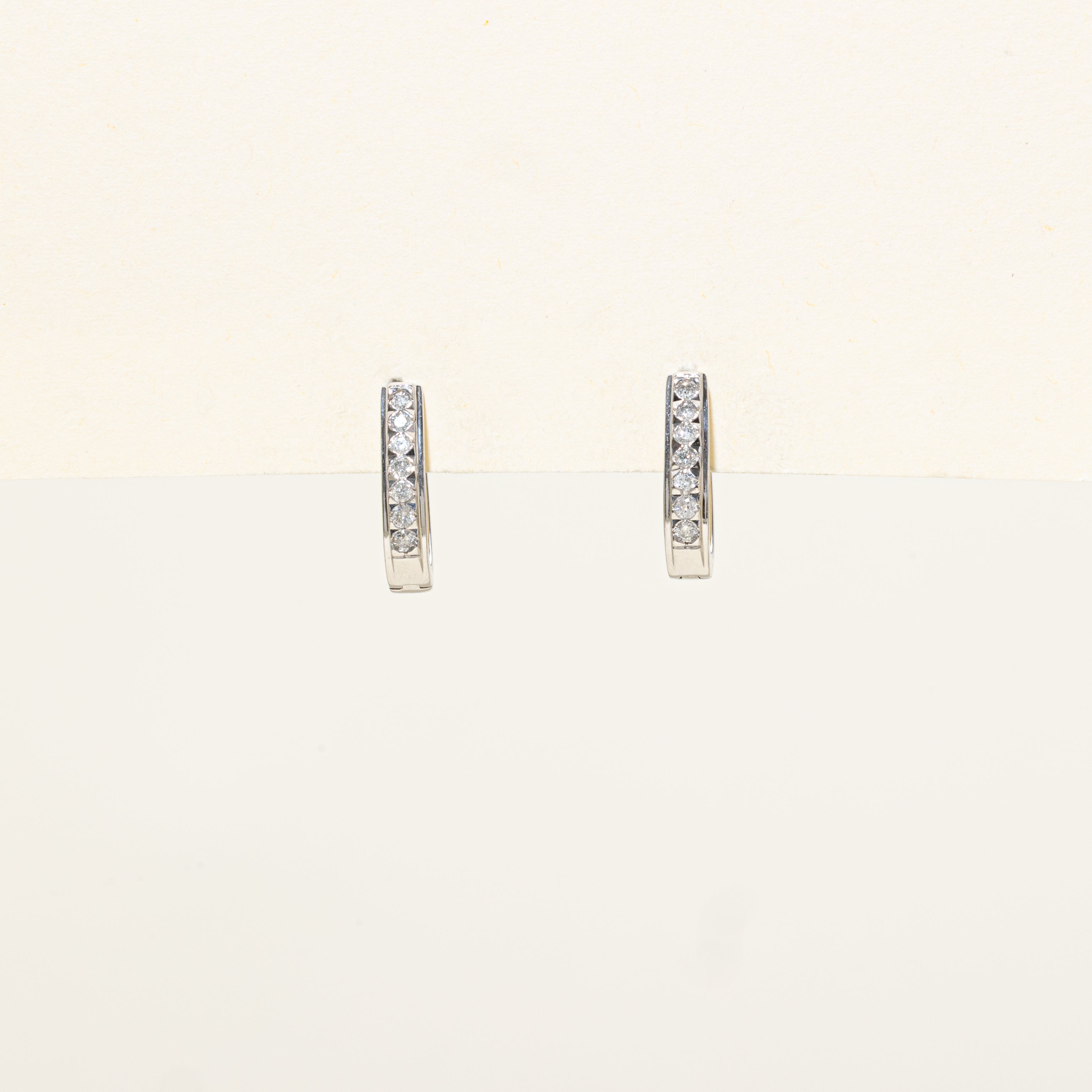 Diamond Hoop Earrings | 0.28ctw
