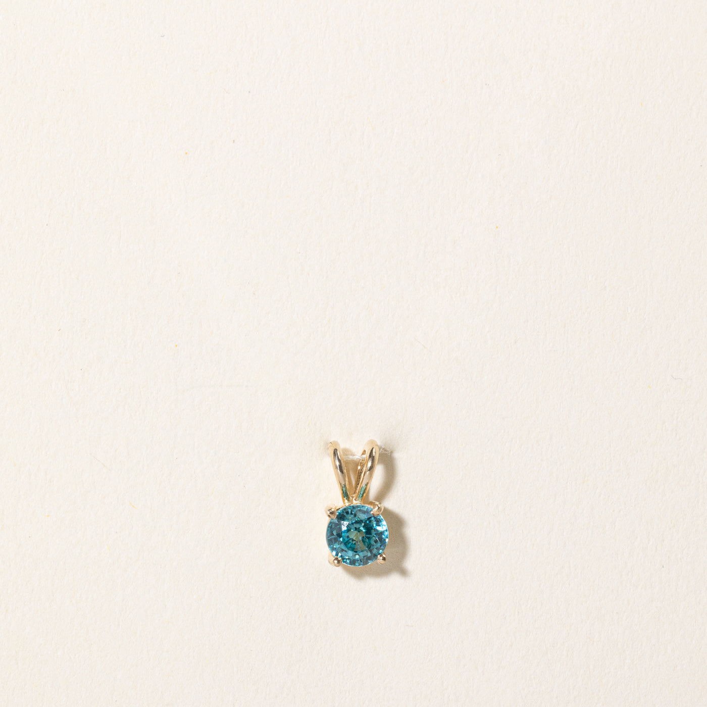 Blue Zircon Pendant | 1.07ct |