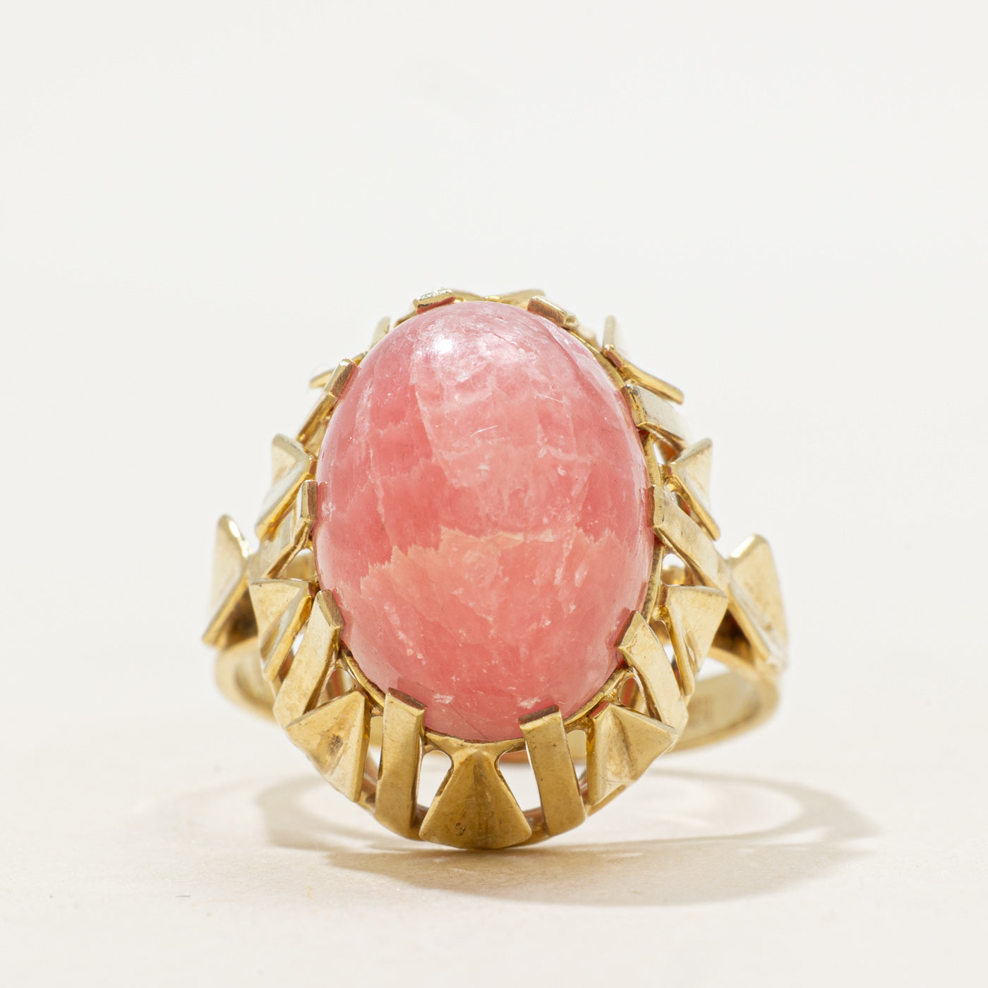 Rhodochrosite Cocktail Ring | 16.00ct | SZ 8 |