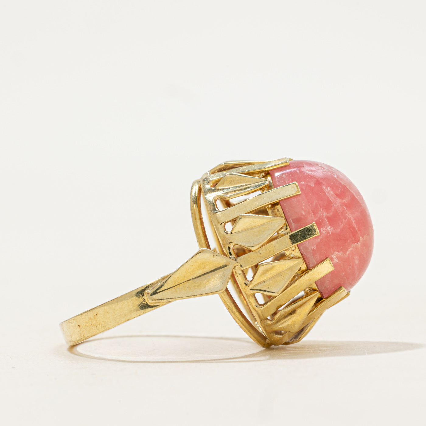 Rhodochrosite Cocktail Ring | 16.00ct | SZ 8 |