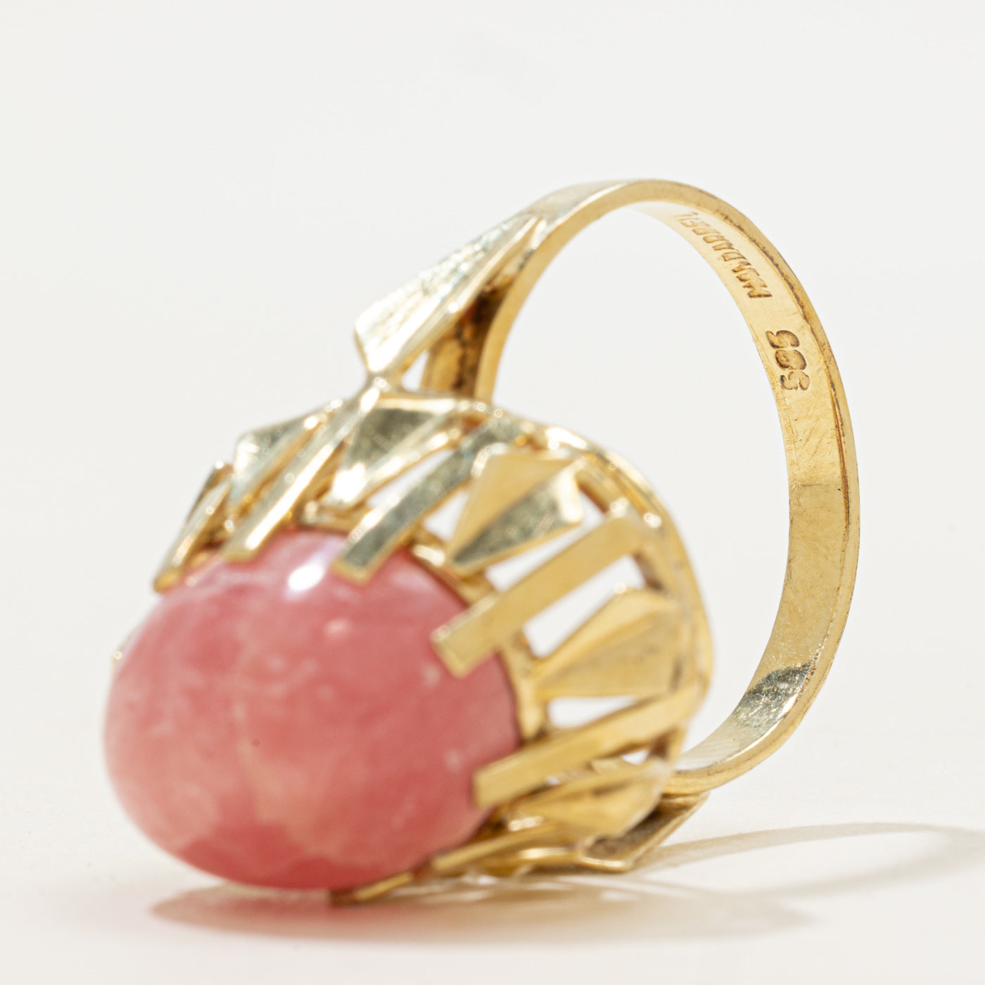 Rhodochrosite Cocktail Ring | 16.00ct | SZ 8 |
