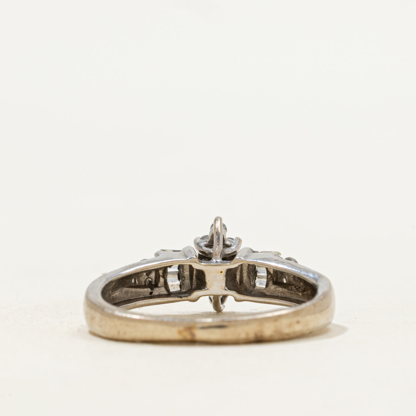 Diamond Marquise Cluster Accented Ring | 0.30ctw | SZ 5.25 |