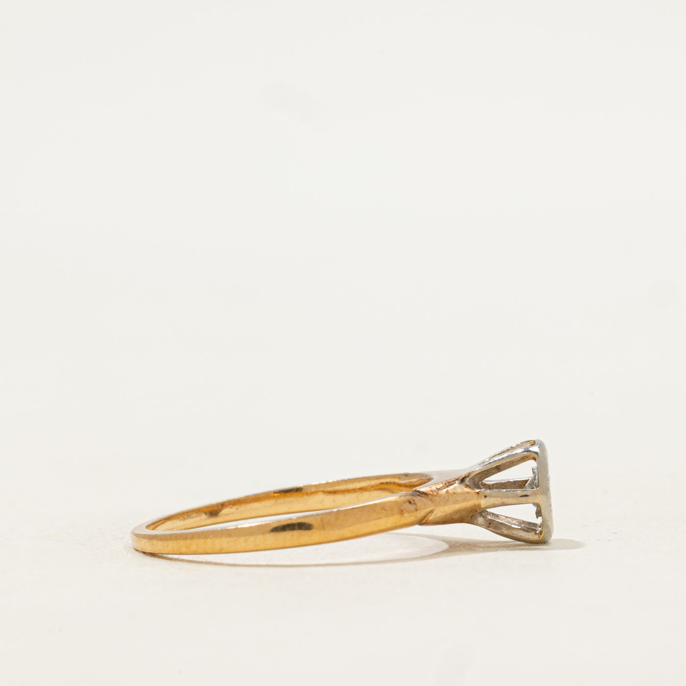 Edwardian Star Set Old European Cut Diamond Ring | 0.11ct | SZ 6 |