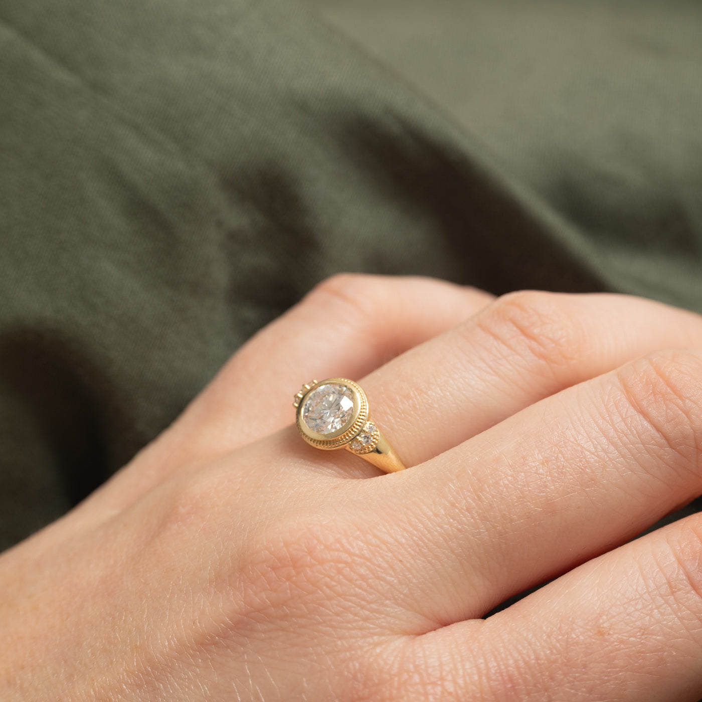 '100 Ways' 14k Yellow Gold Diamond Ring with Accents | 1.05ctw | SZ 6.75