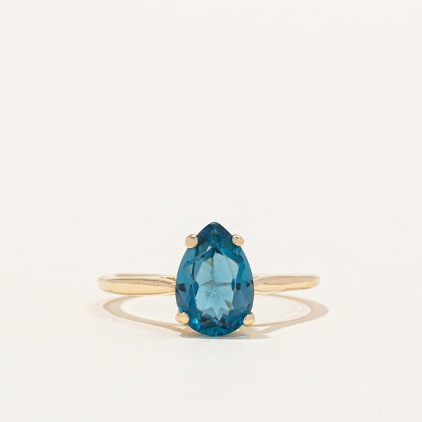 Blue Topaz Ring | 1.95ct | SZ 7 |