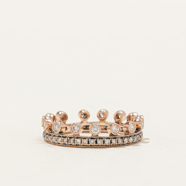 Diamond Crown Ring | 0.50ctw | SZ 6 |