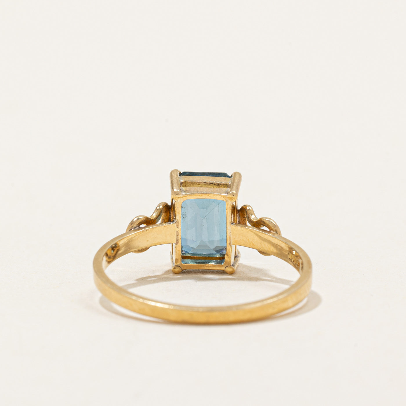 Blue Topaz Cocktail Ring | 1.80ct | SZ 6.75 |